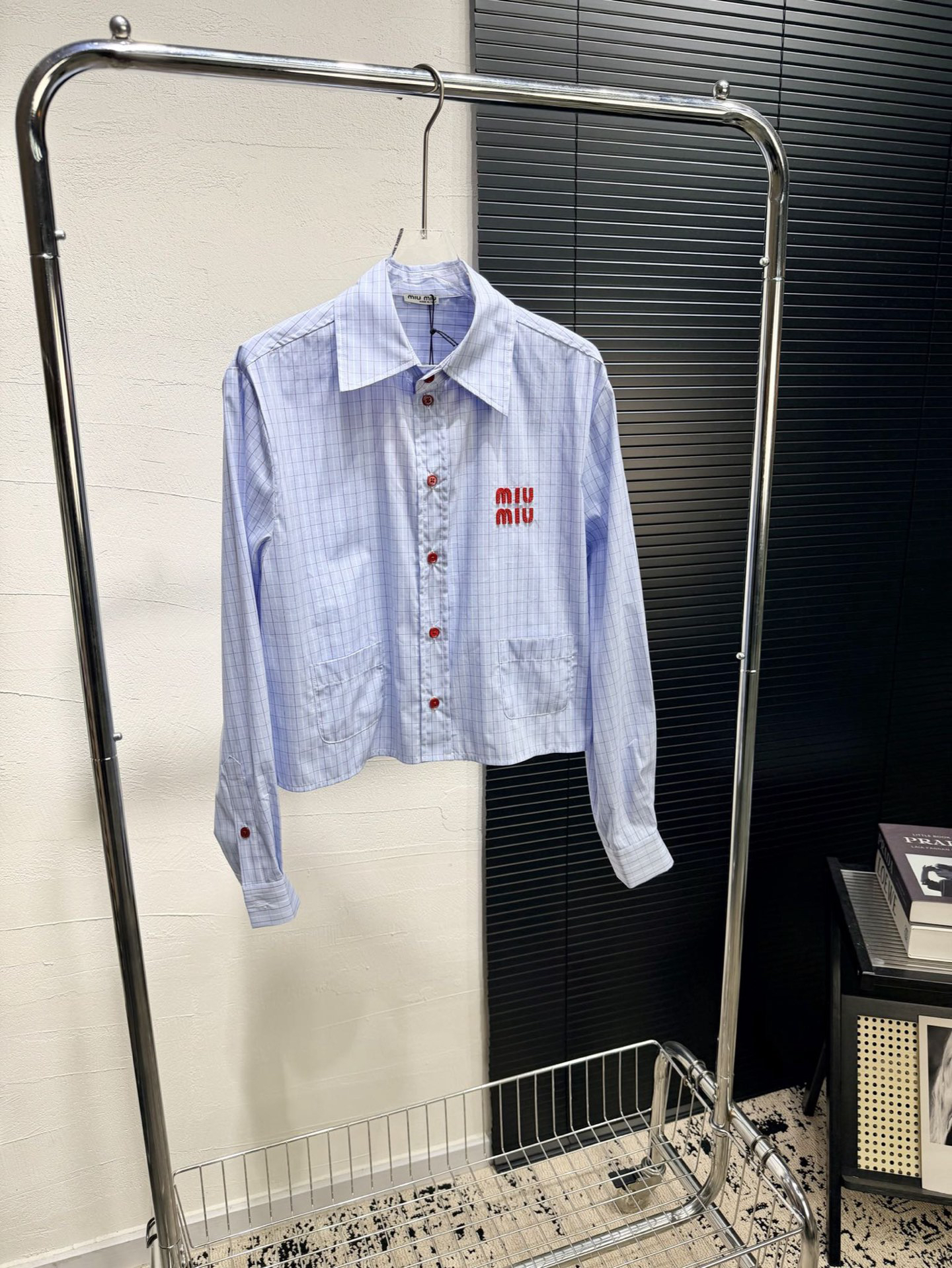 [TOP] Miu Miu Shirt - Blue