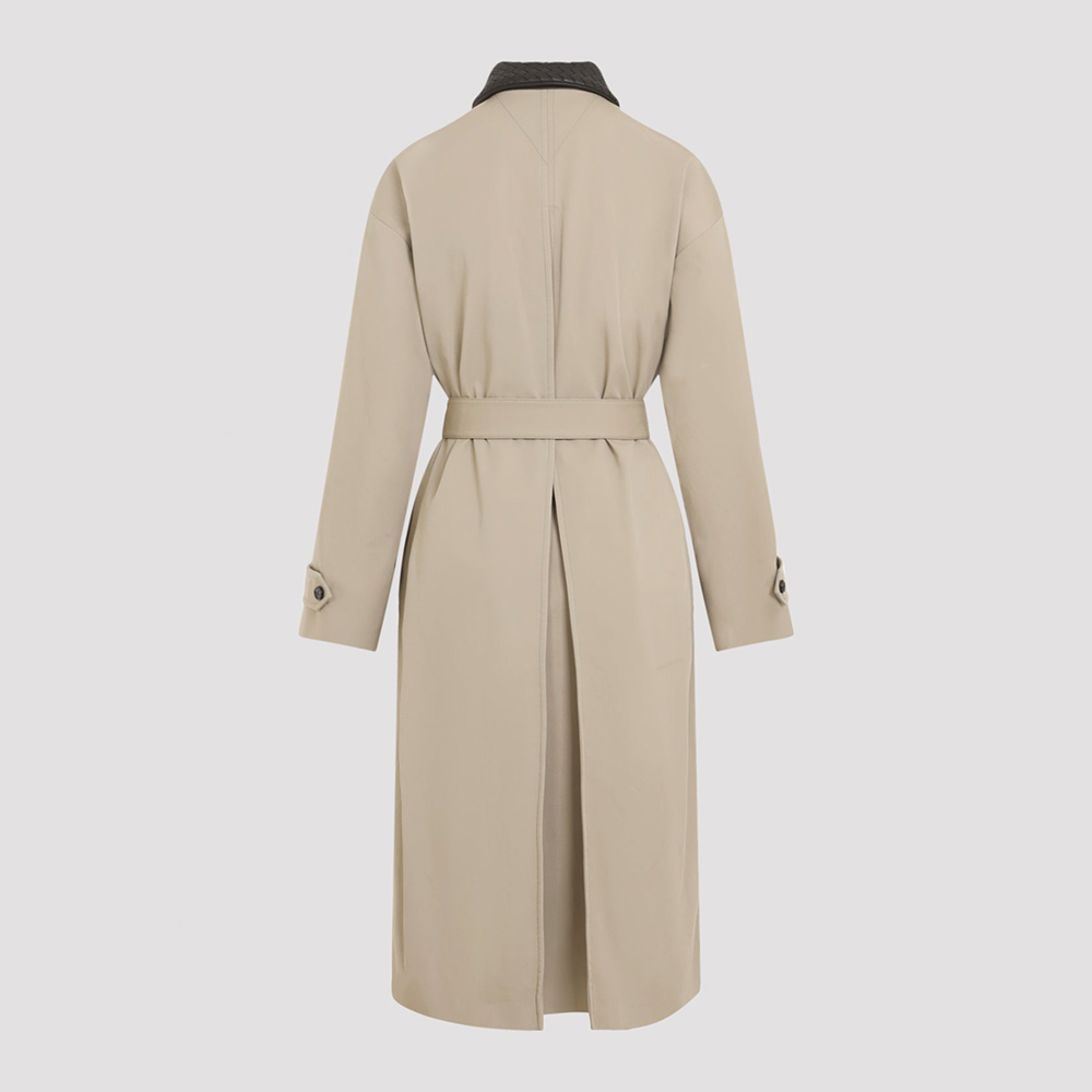 Bottega Veneta Clothing Bottega Veneta Belted Trench Coat #395665 View 2 | Nigo Office