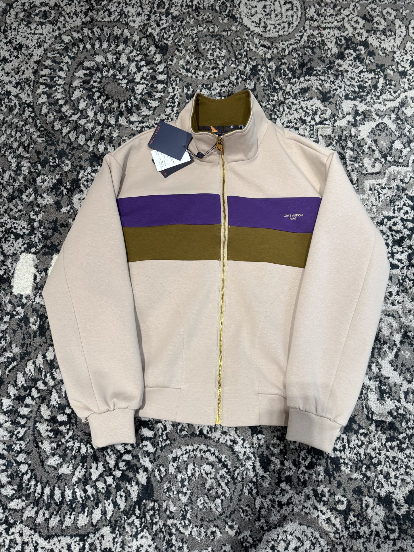 Louis Vuitton Clothing LOUIS VUITTON LV x The Darjeeling Limited Zippered Track Top View 2 | Nigo Office