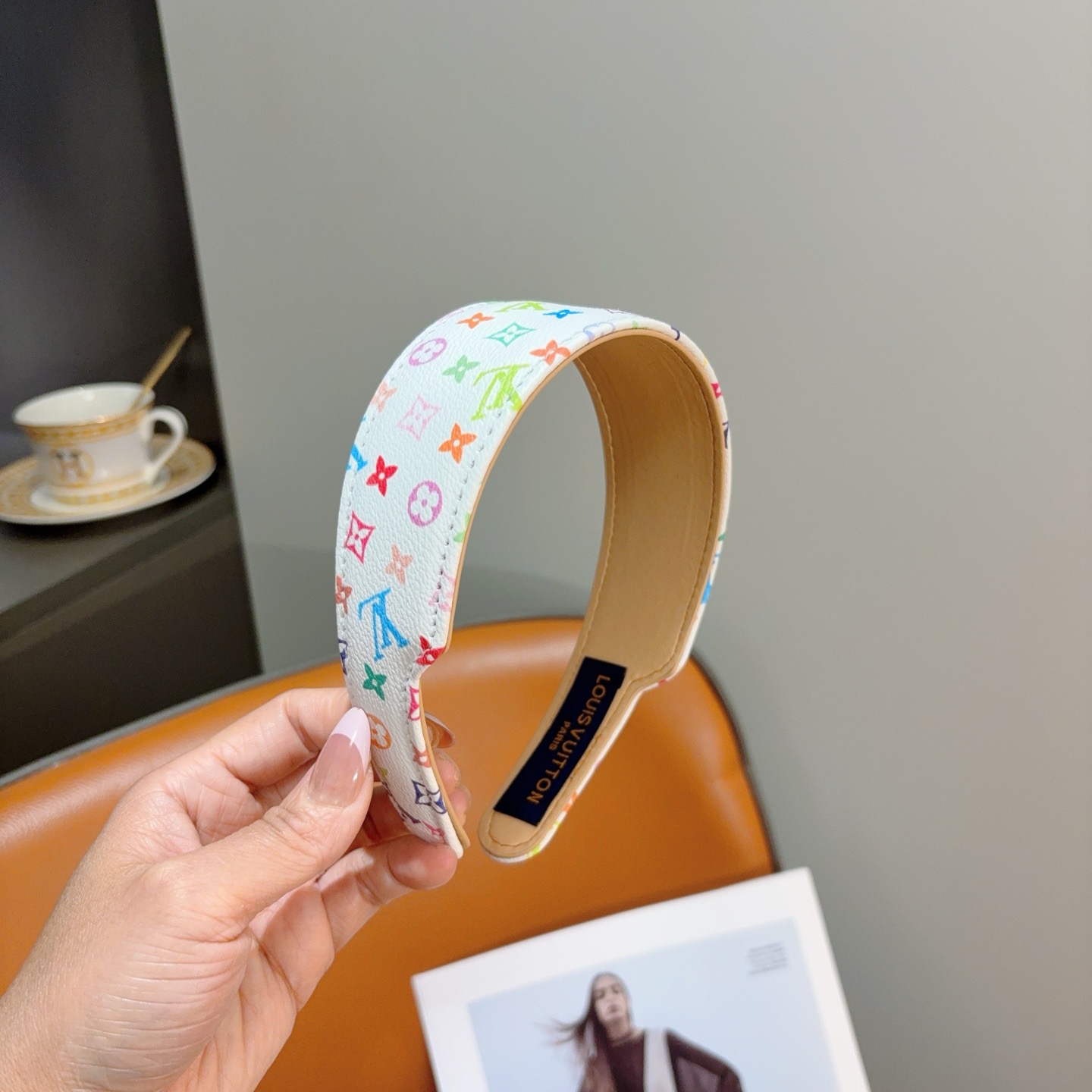 [TOP] Louis Vuitton LV Hairband - 2 Colors - 711 Luxury