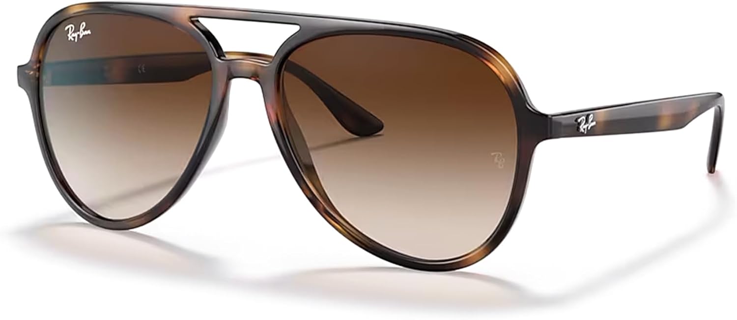 Ray-Ban RB4376 Aviator Sunglasses for Men for Women +BUNDLE with ACCESSORY EYEWEAR KIT