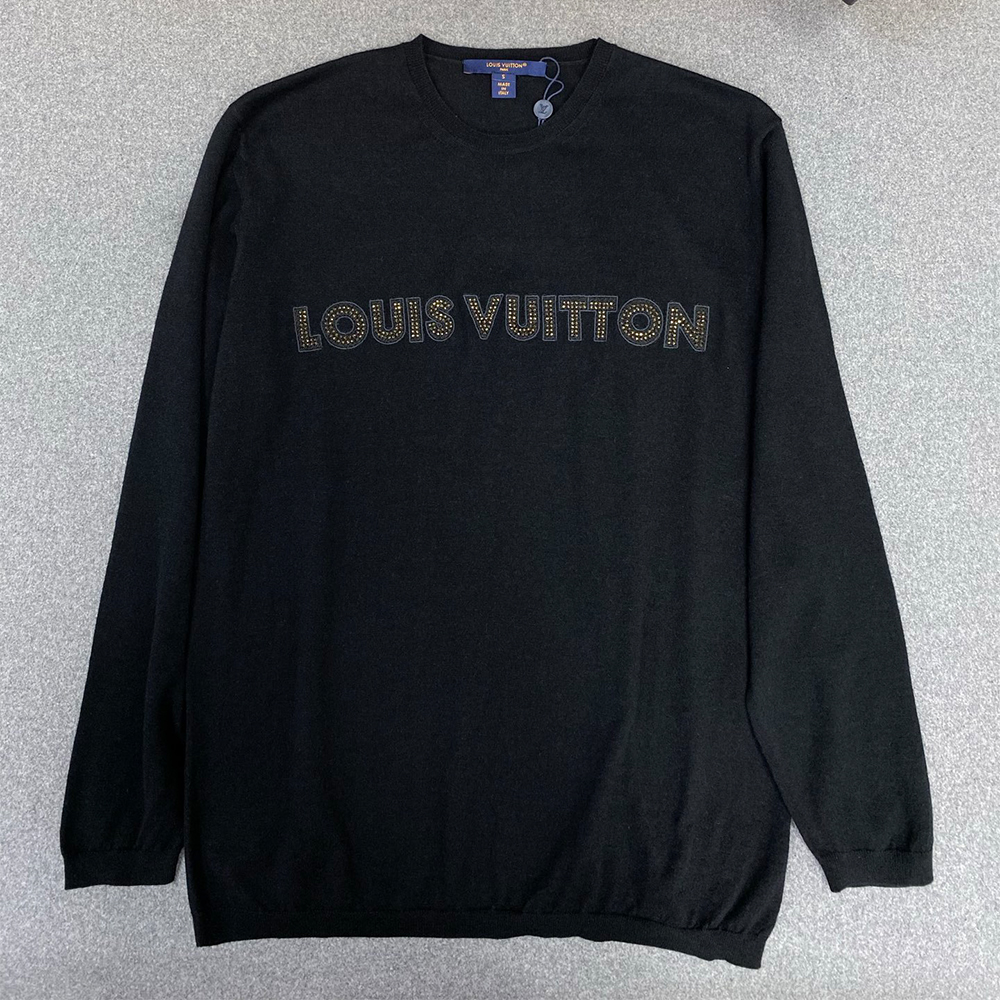 Louis Vuitton Clothing LOUIS VUITTON Brushed Knitted Sweater #384487 | Nigo Office