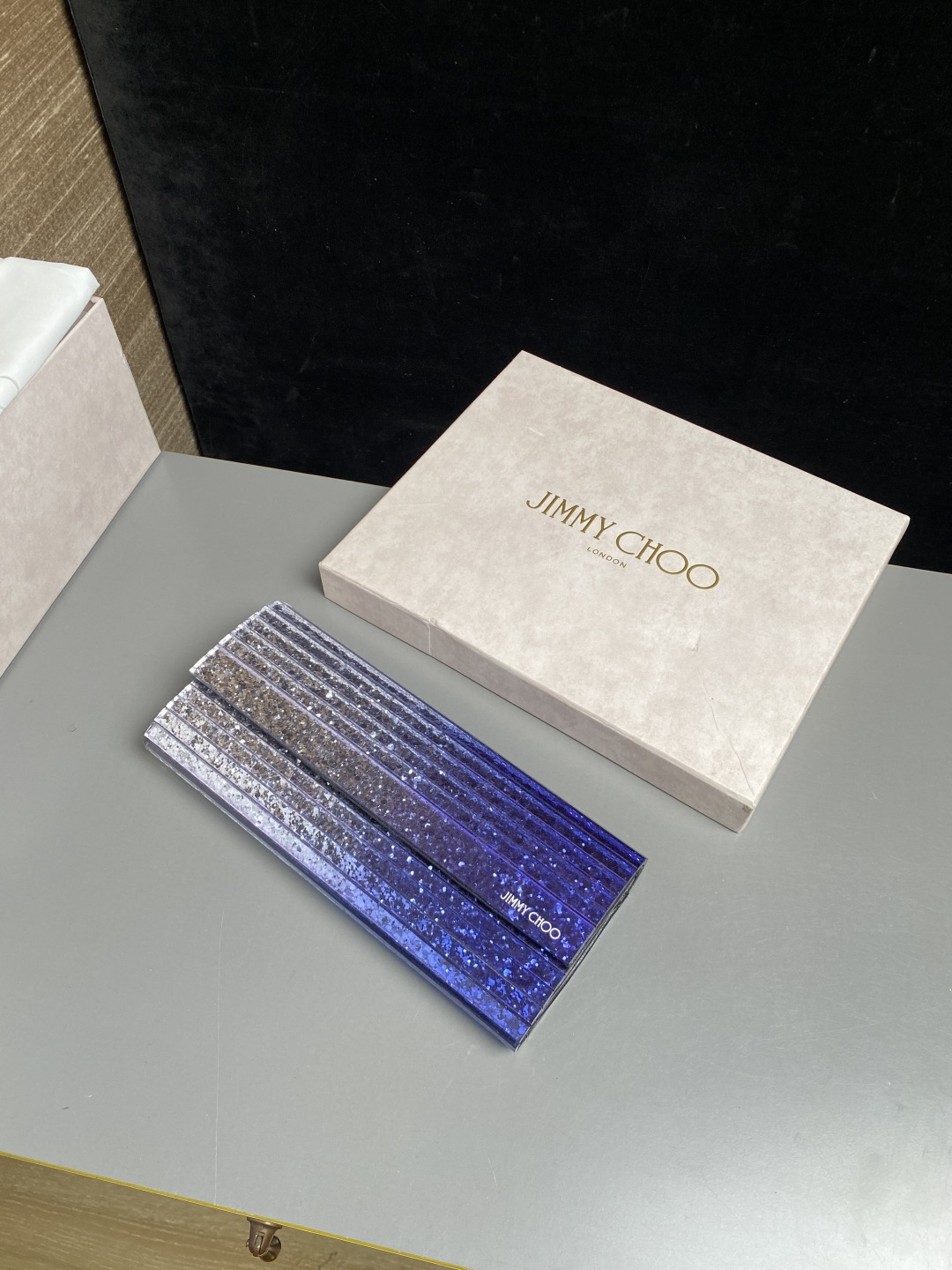 [TOP] JIMMY CHOO Sweetie Bag 24*10*5CM - Sliver - 711 Luxury