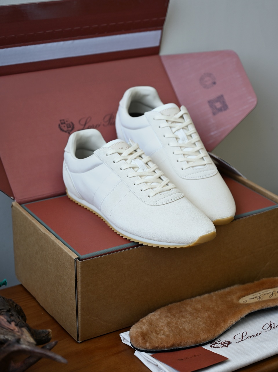 Loro Piana Shoes Loro Piana Fast Walk Sneaker Microfibre Autunno Planet Low Top #393909 View 2 | Nigo Office