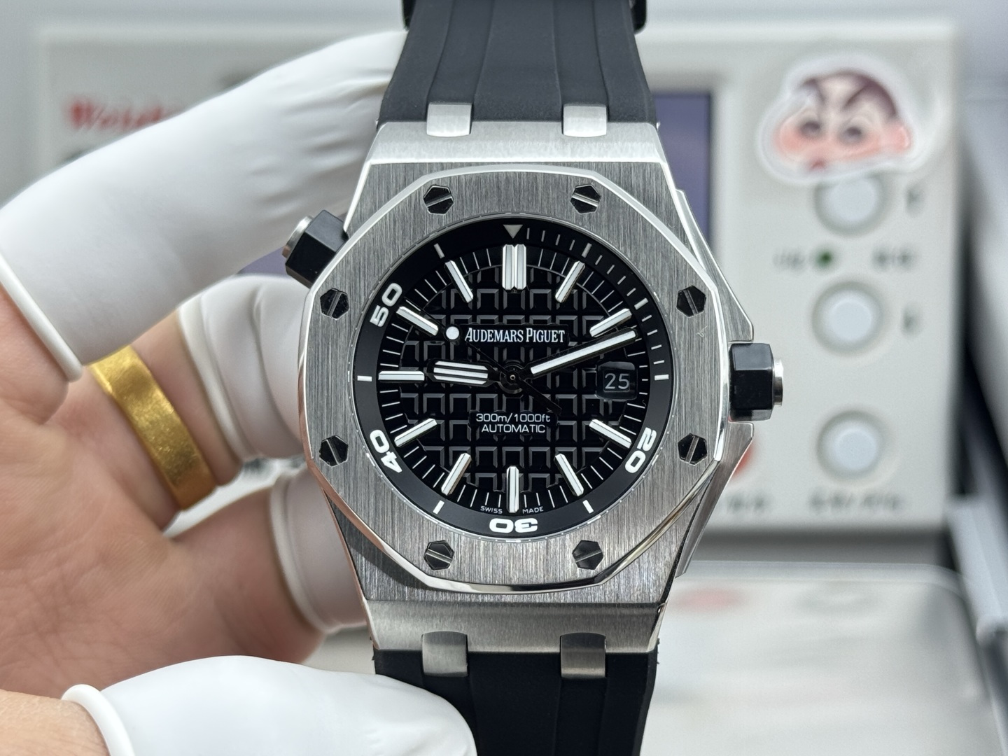 [TOP] Audemars Piguet Men's Watch 42mmX14.1mm - Black - 711 Luxury