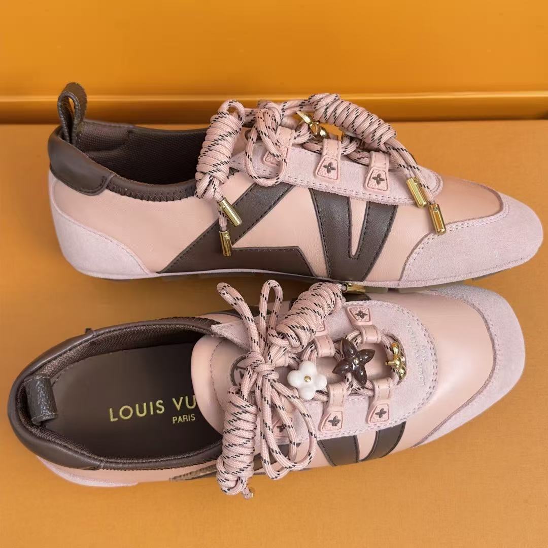 [TOP] Louis Vuitton LV Sneakerina Sneakers - Pink - 711 Luxury
