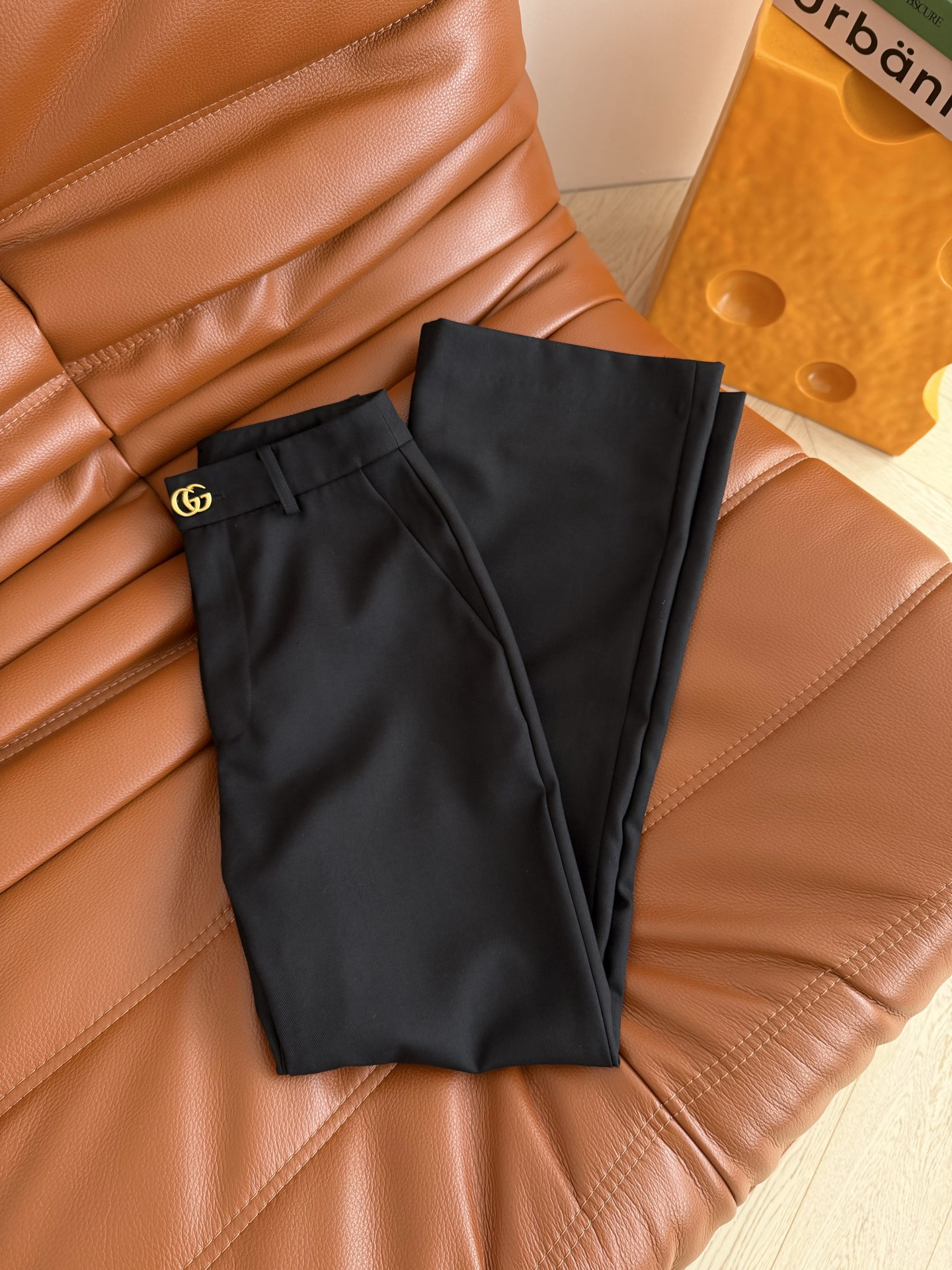 [TOP] GUCCI GG Pants - Black