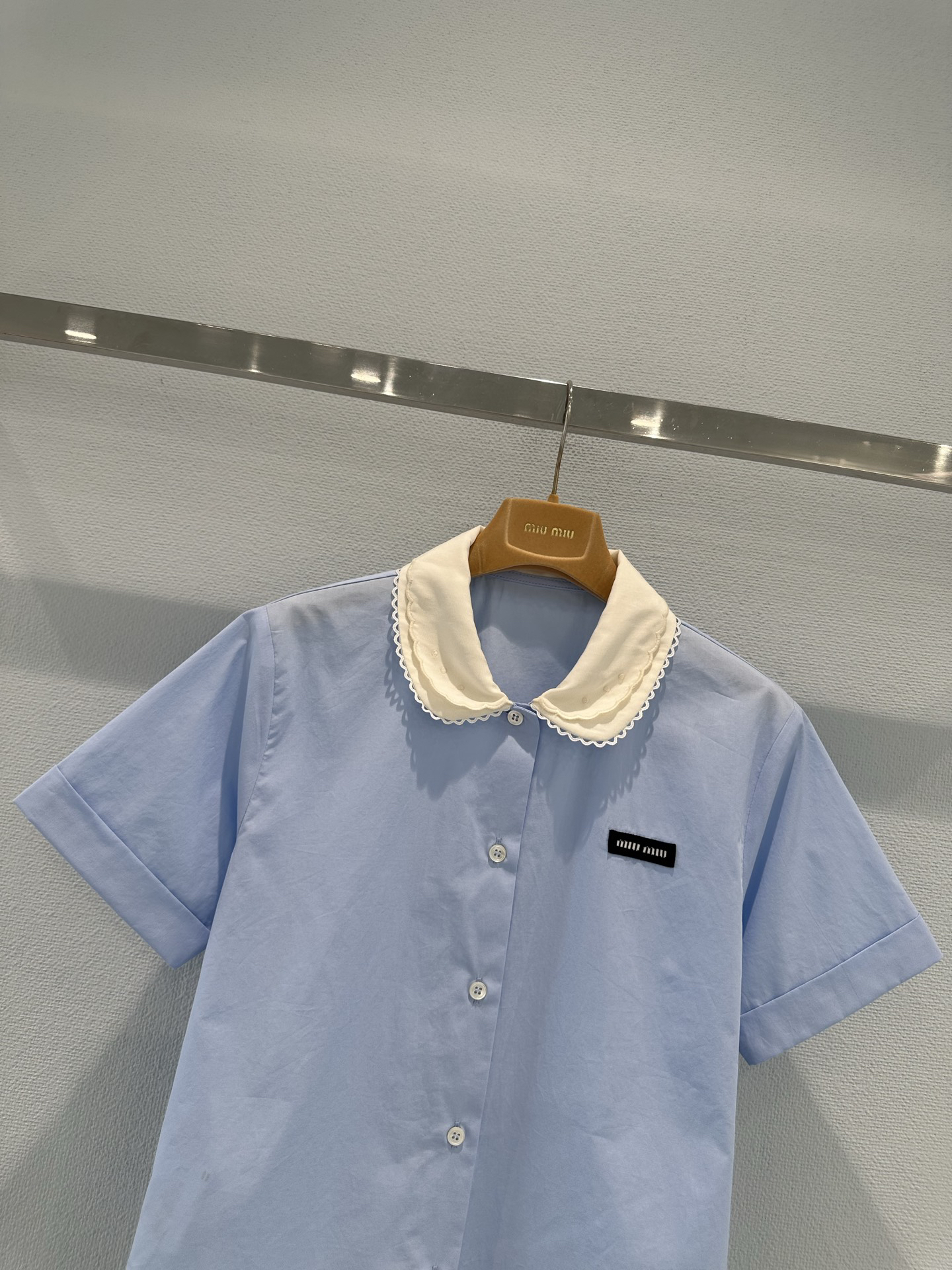 [TOP] Miu Miu Shirt - Blue