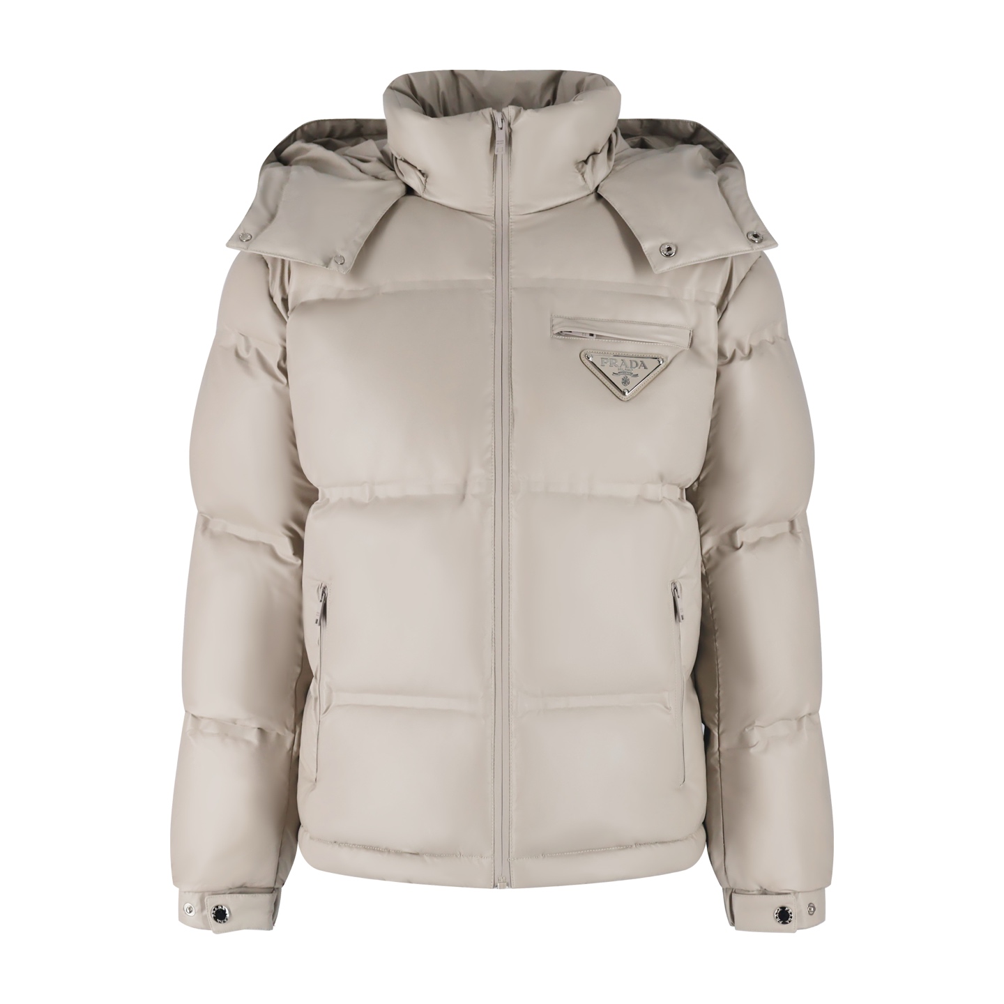 Prada Clothing Prada Triangle Logo Down Jacket #396611 | Nigo Office