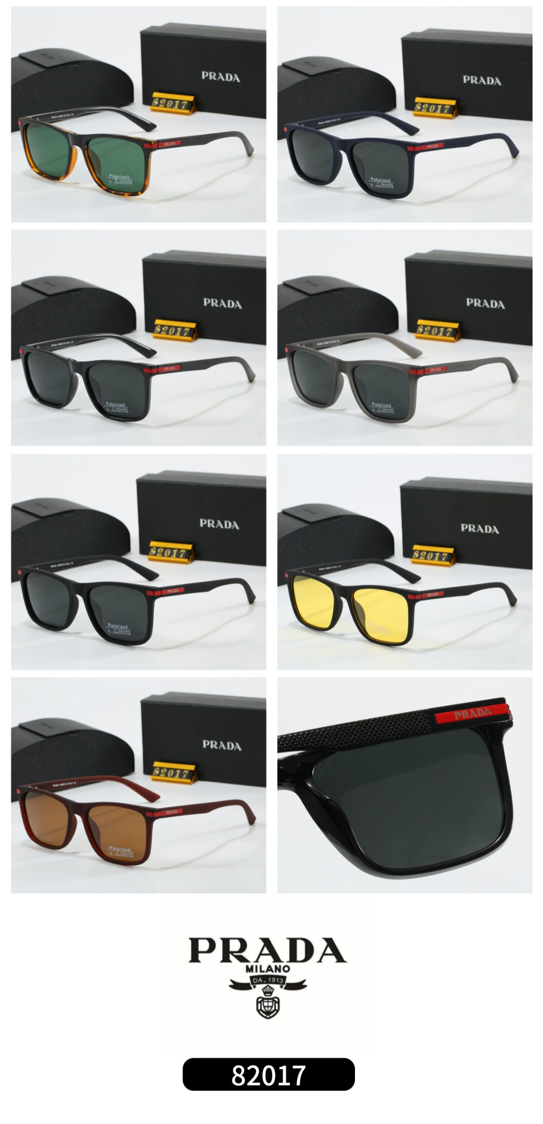 [TOP] PRADA Sunglasses - 7 Colors - 711 Luxury