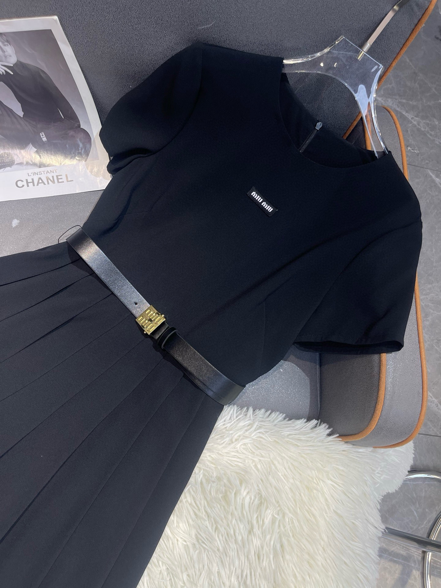 [TOP] Miu Miu Dress - Black