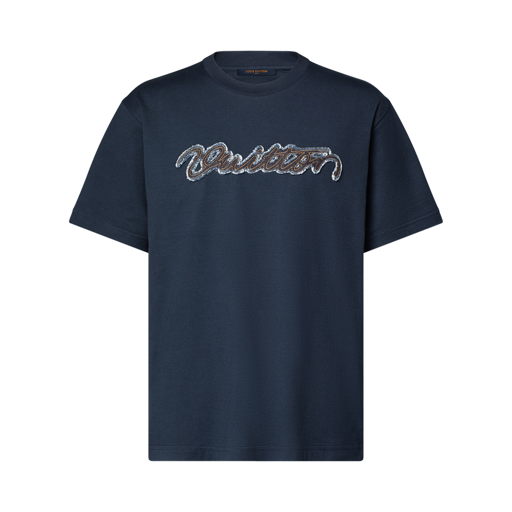 LOUIS VUITTON Denim Signature T-Shirt #382194