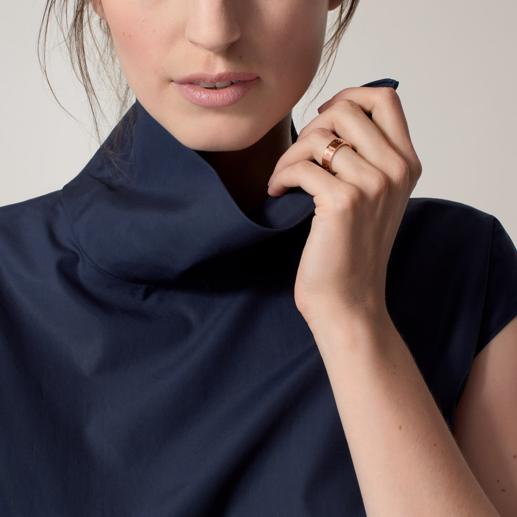 Carty Love Grand Union Ring, Rose Gold, Classic Model