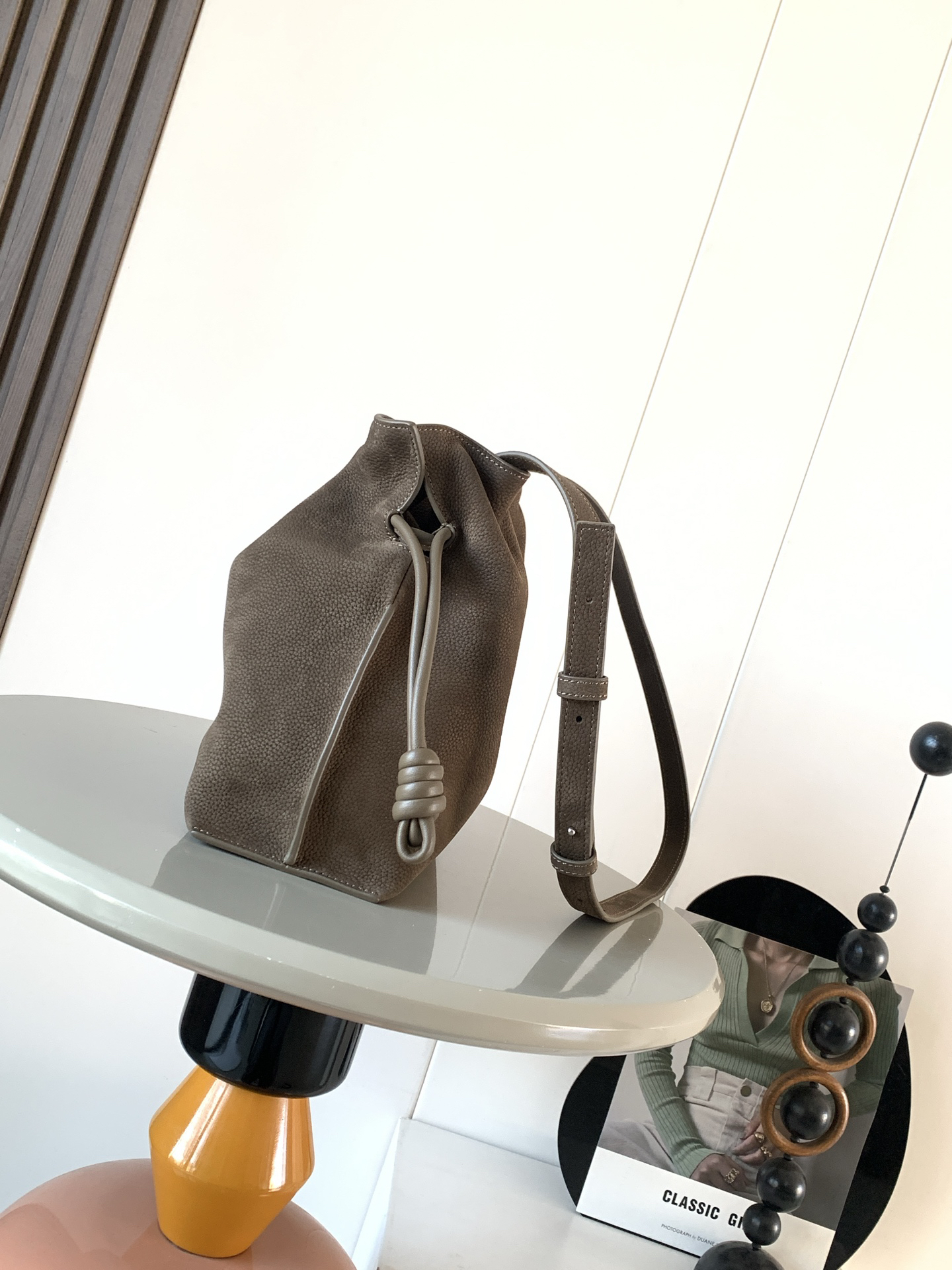 [TOP] LOEWE Flamenco Bag Grain Nubuck Leather 30x24.5x10.5cm - Brown - 711 Luxury