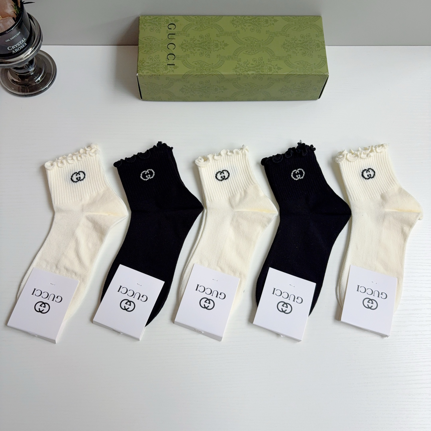 [TOP] GUCCI Socks - 5 Pieces as a Set - 711 Luxury
