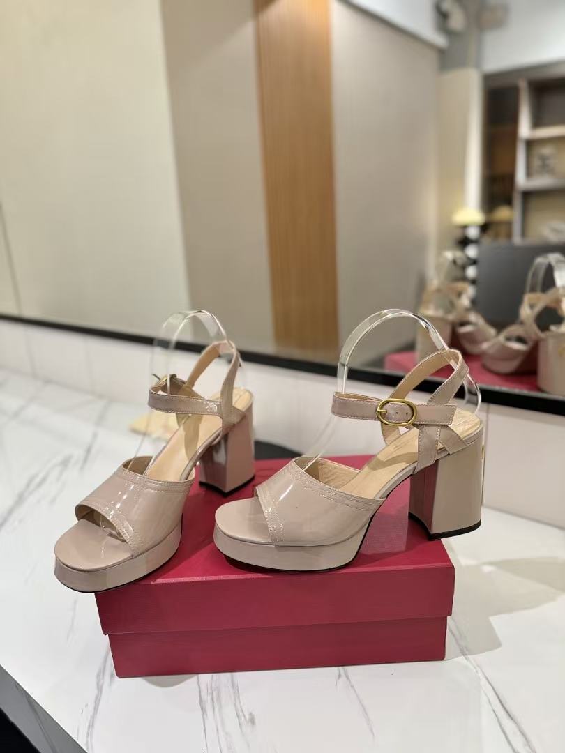 [TOP] VALENTINO High-heeled Shoes  - Beige - 711 Luxury