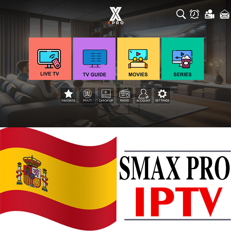 PRO IPTV Reseller Panel, 5 - 50 Pcs IPTV. More Than 21000+ Channels Spain IPTV For 1-3 Devices, Support Add Credits