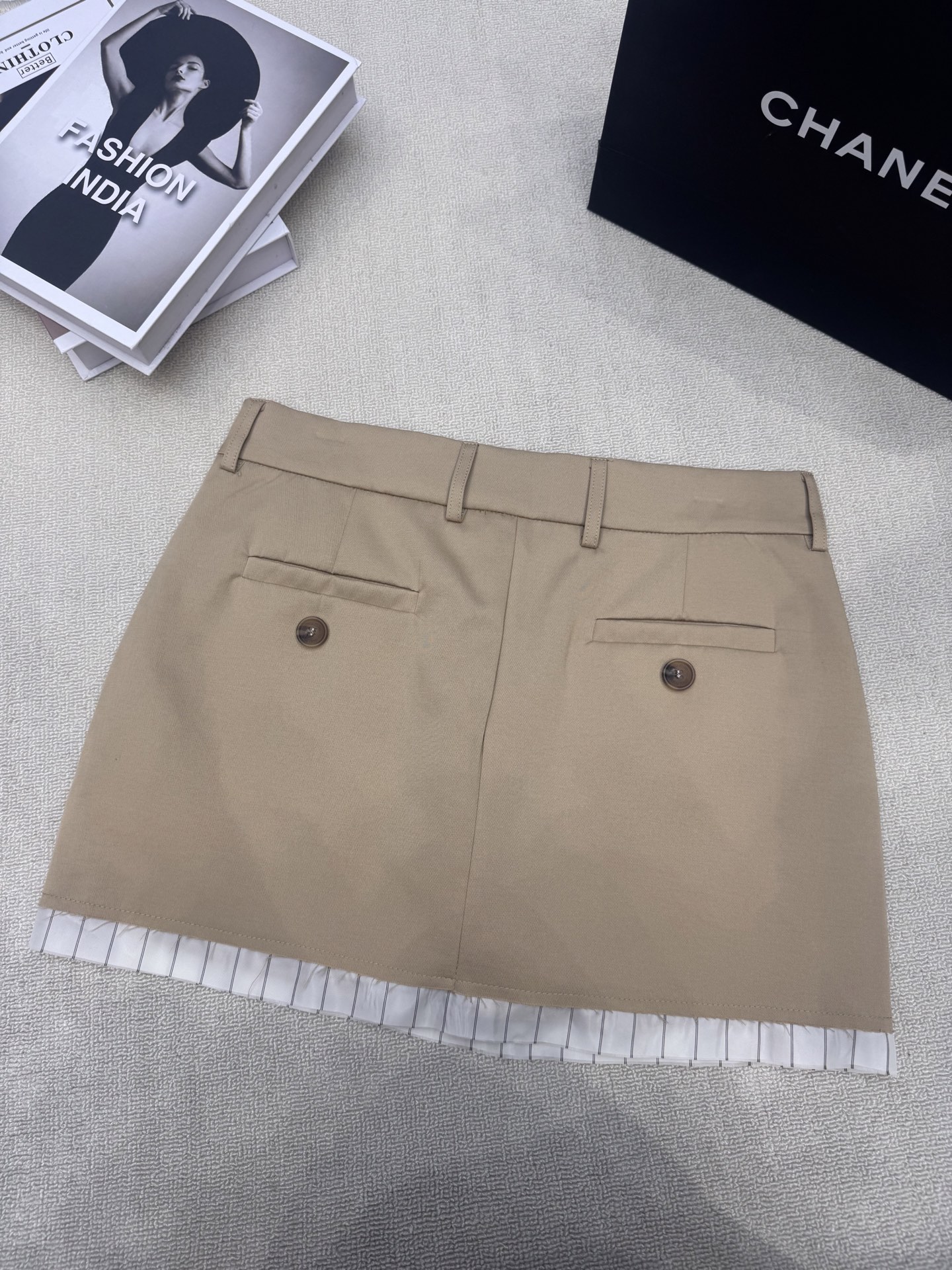 [TOP] Miu Miu Skirt - Brown - 711 Luxury