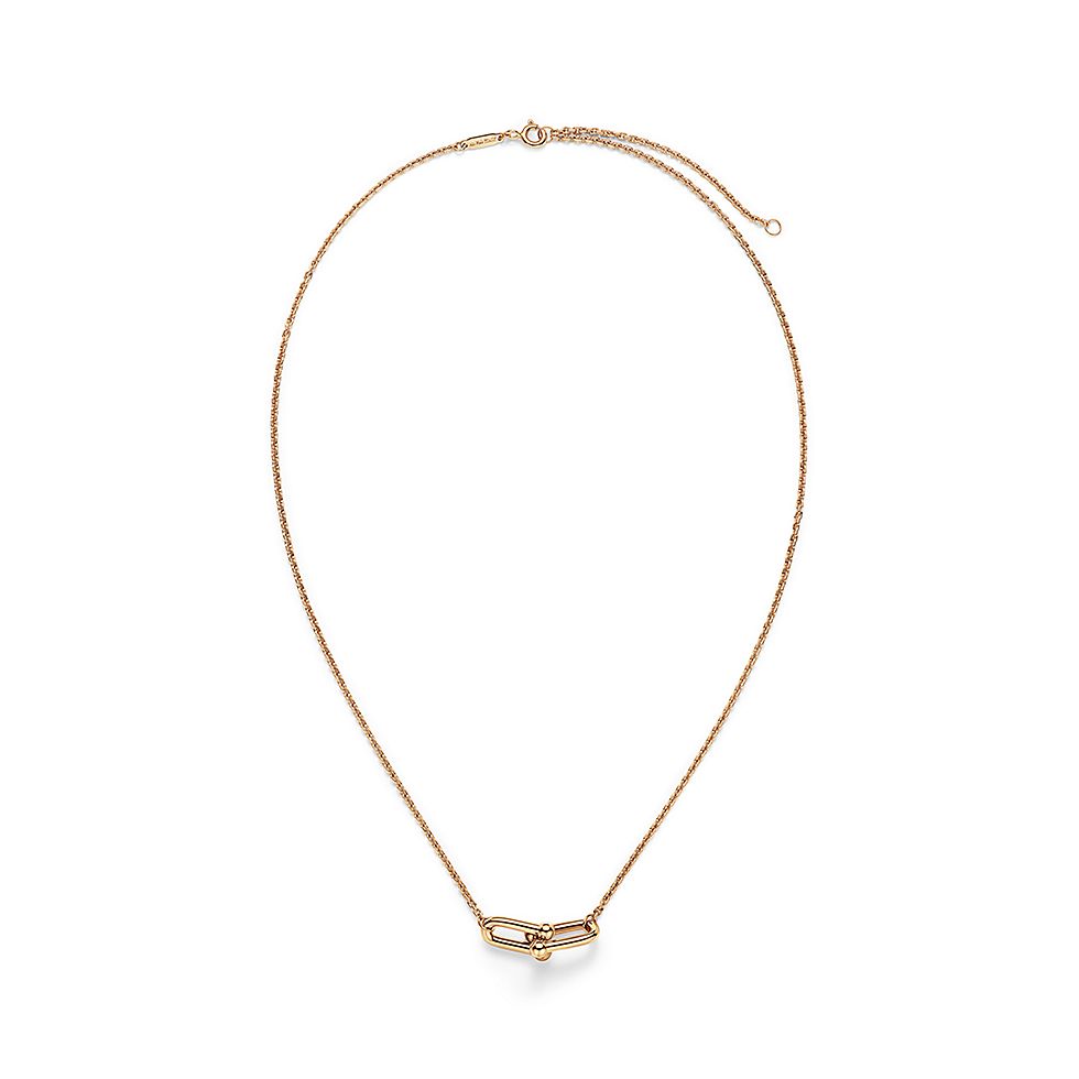 Tiffany Horseshoe Buckle Necklace #385083