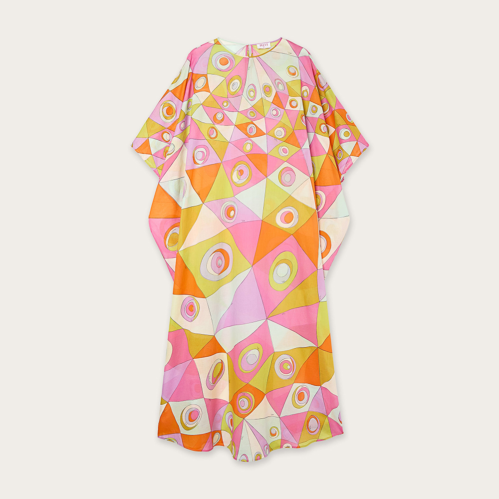 Designer Accessory PUCCI Occhi Print Cotton Kaftan #395217 | Nigo Office