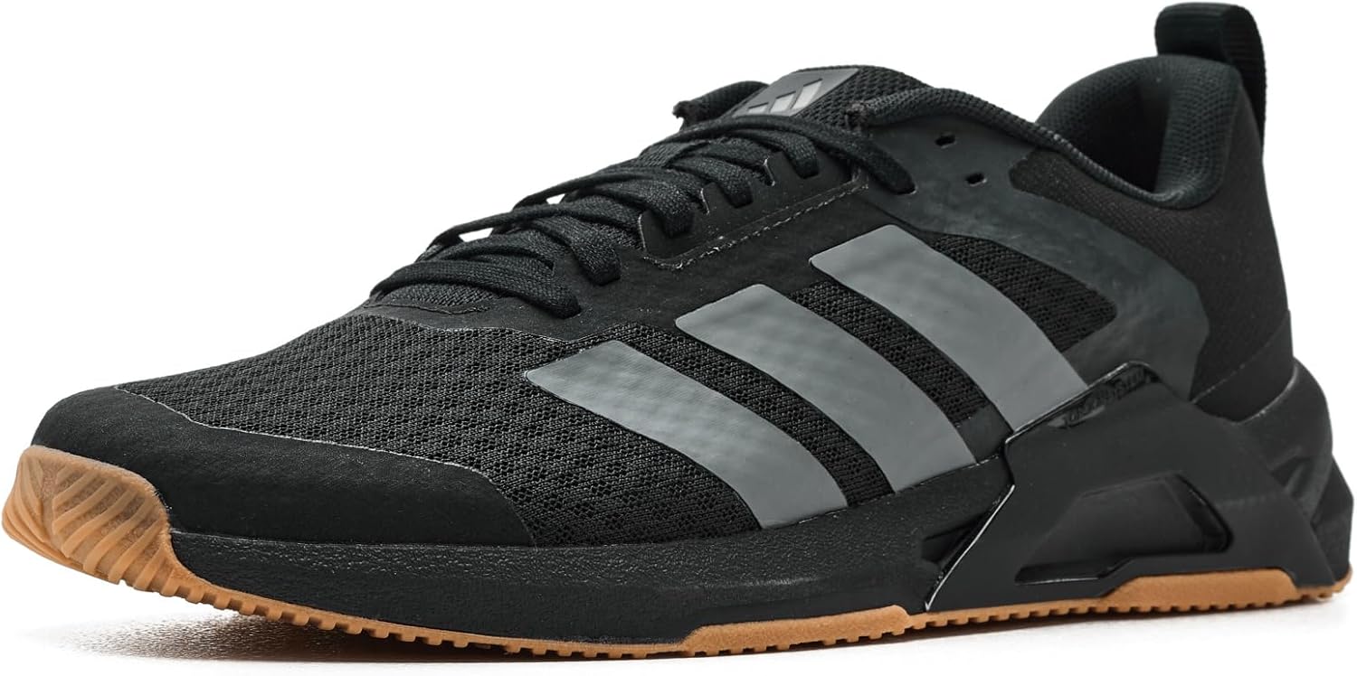 adidas Mens Dropset Control Wide Training Sneakers Shoes - Black