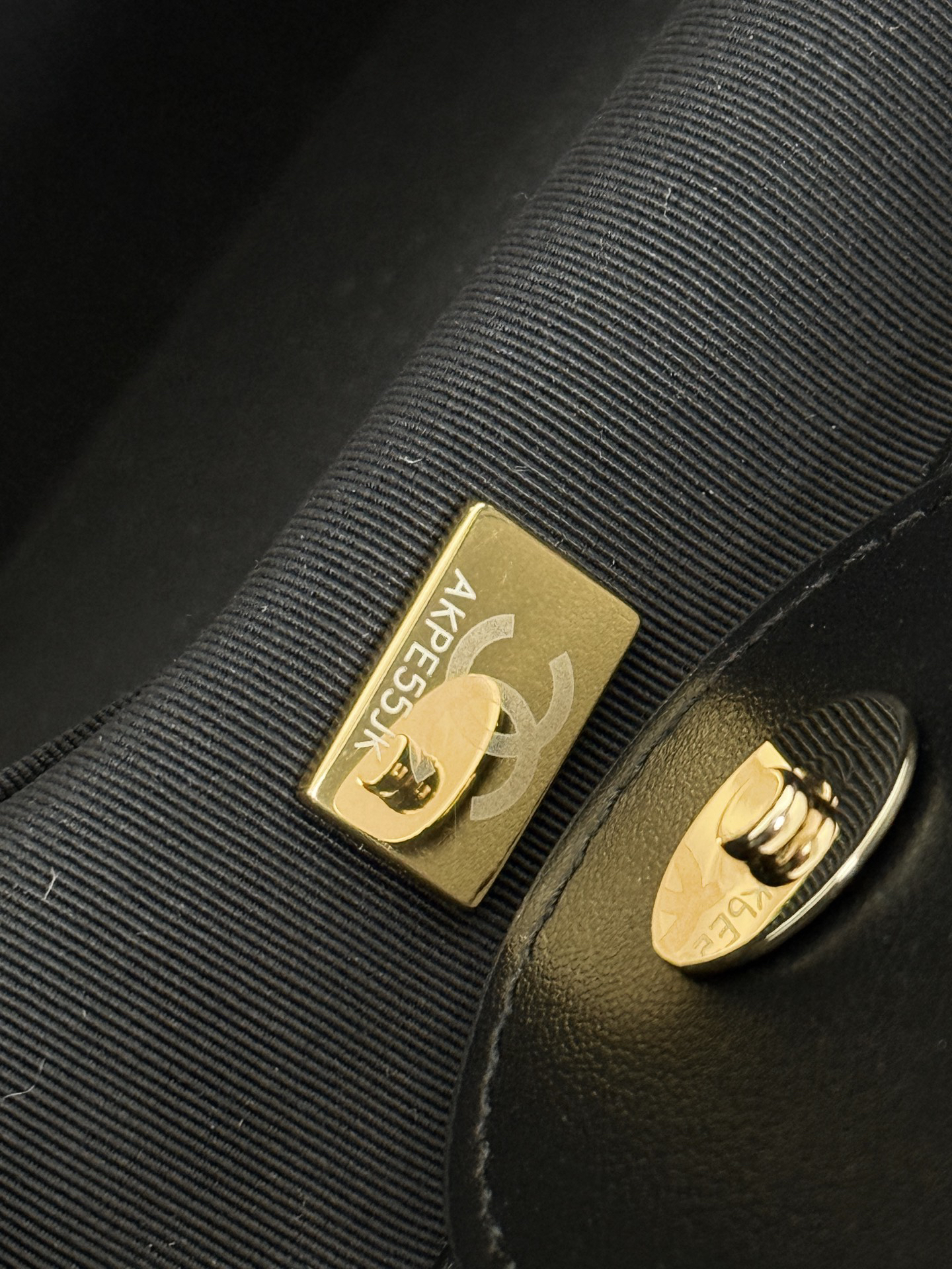 [TOP] CHANEL Beach Shopping Bag 46x25x13cm - Black