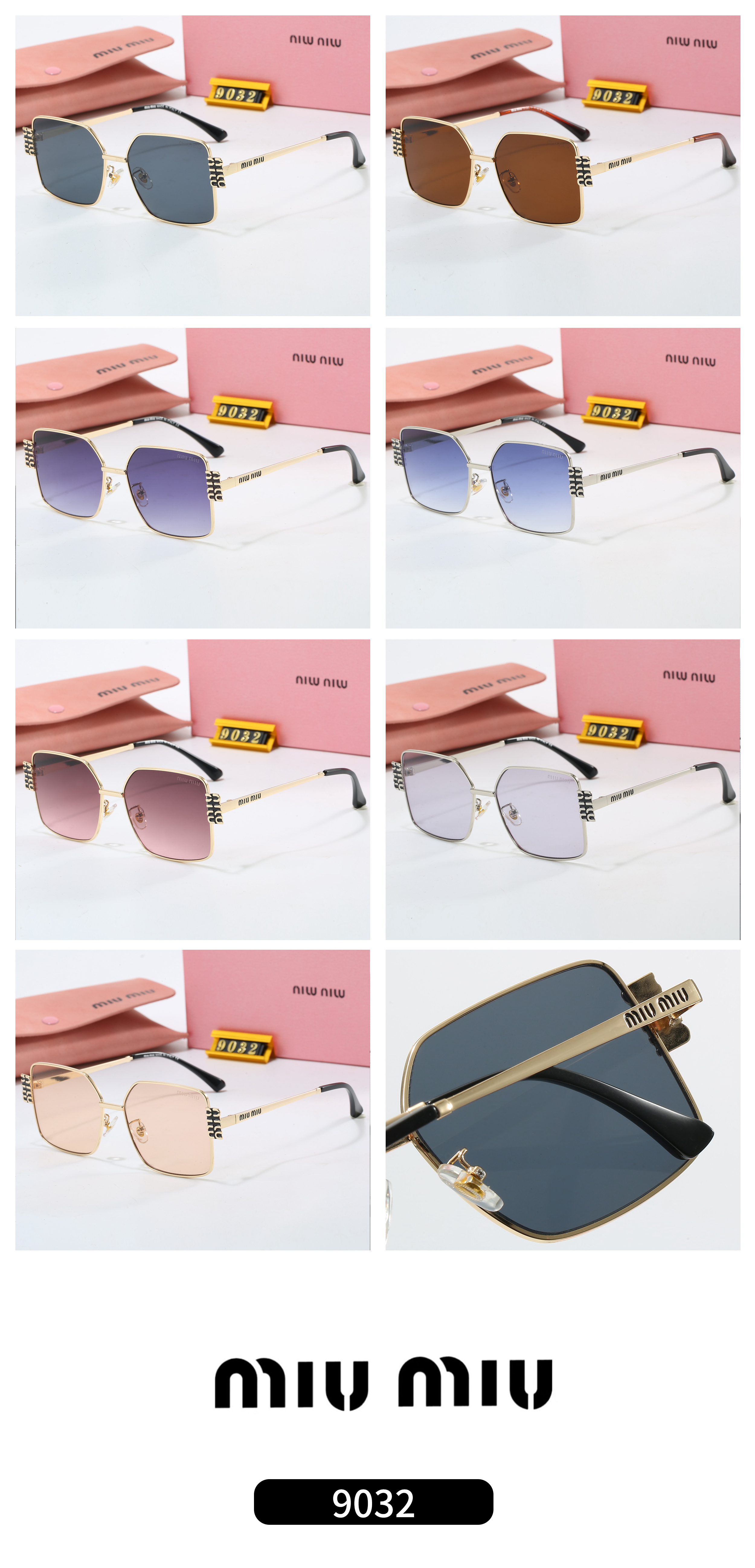 [TOP] Miu Miu Sunglasses - 7 Color - 711 Luxury