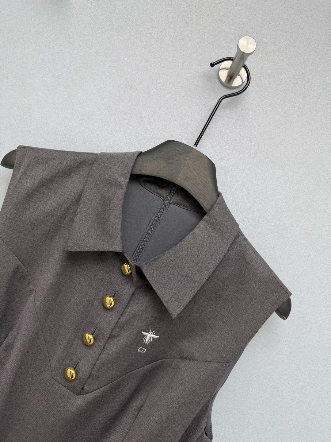 [TOP] Christian Dior Dress - Grey - 711 Luxury
