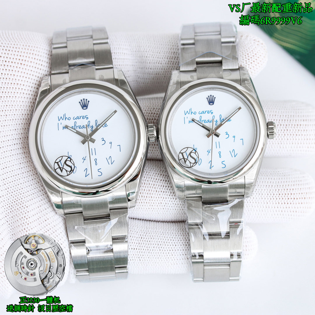 [TOP] ROLEX  Watch 36mm/41mm - Sliver