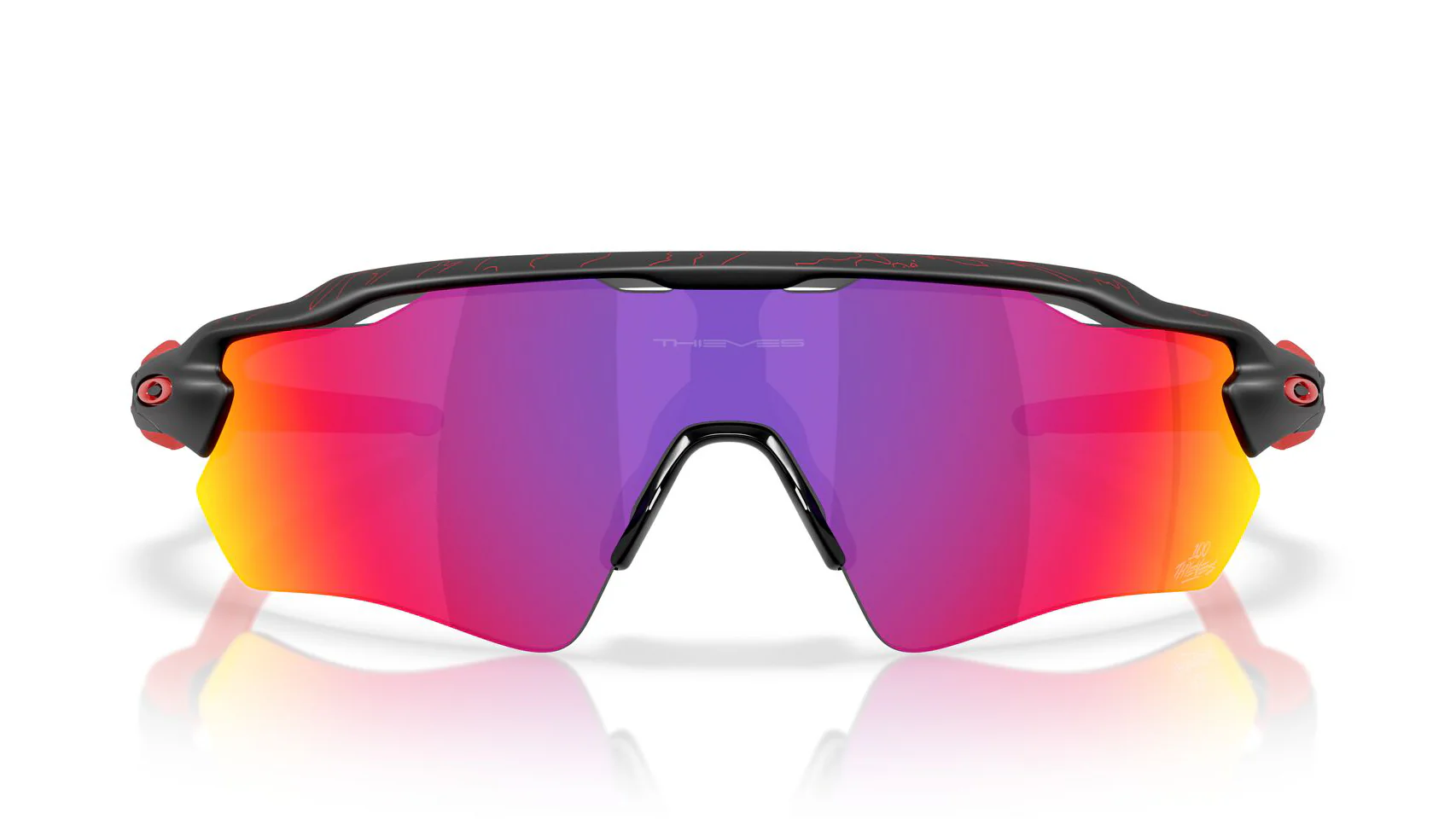 Radar EV Path 100 Thieves - Matte Black | Prizm Road