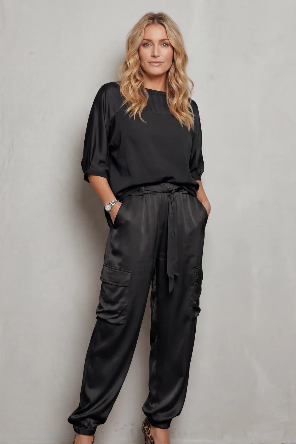 Finley – Silky Cargo - Lounge Set