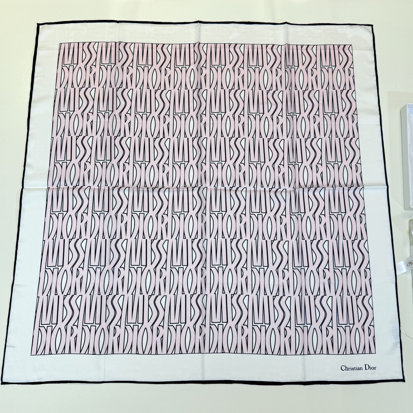 [TOP] Christian Dior Scarf 90x90cm - Pink - 711 Luxury