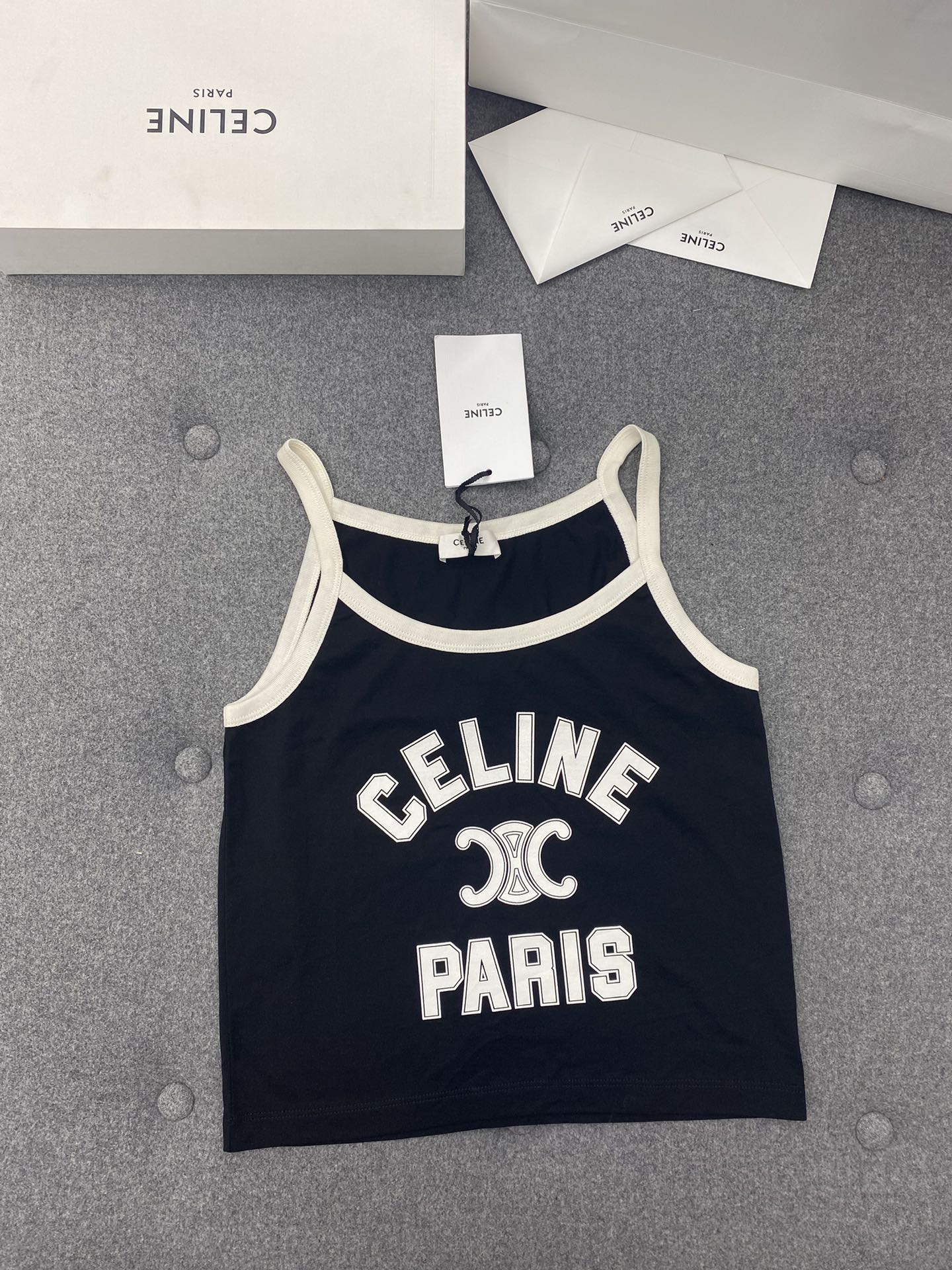 Celine Tank Top in Cotton Jersey #384497