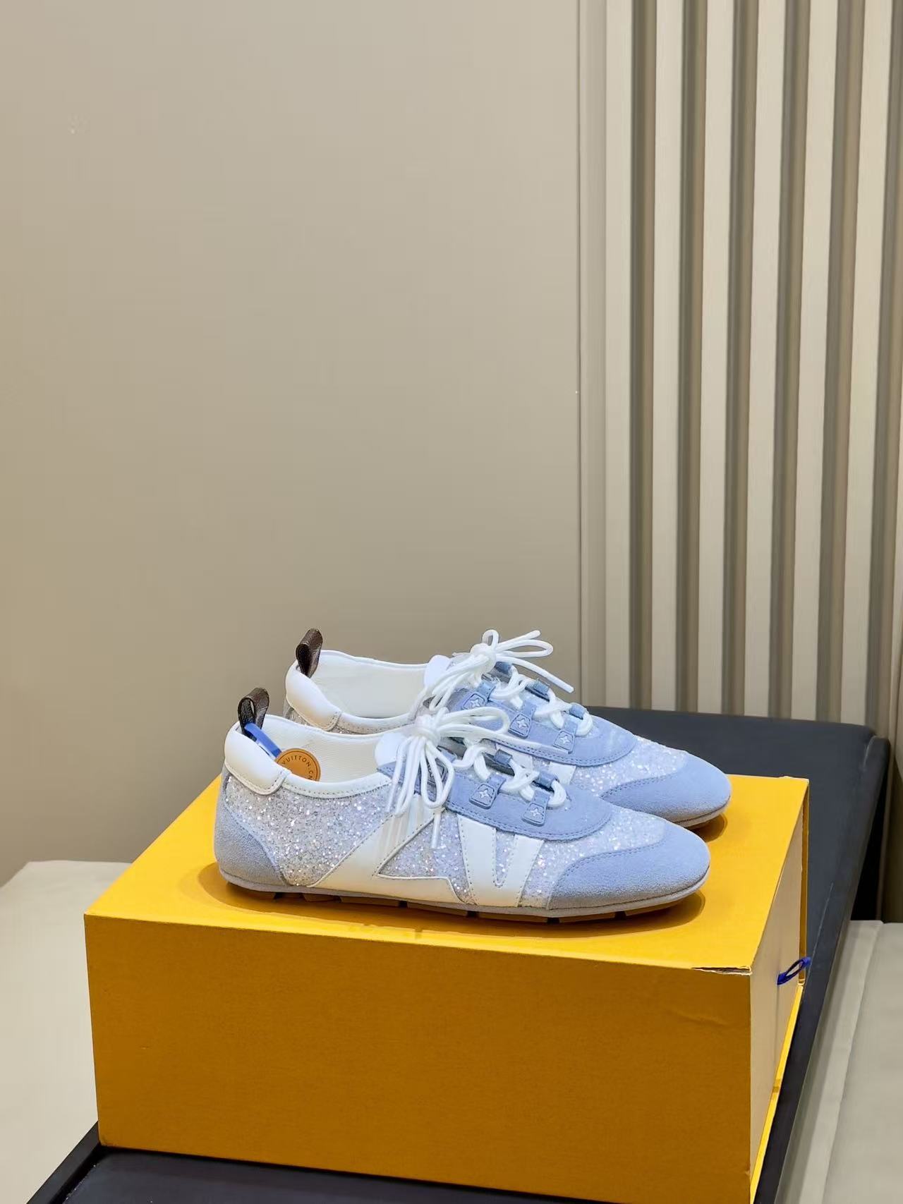 [TOP] Louis Vuitton LV Sneakerina Sneakers - Blue - 711 Luxury
