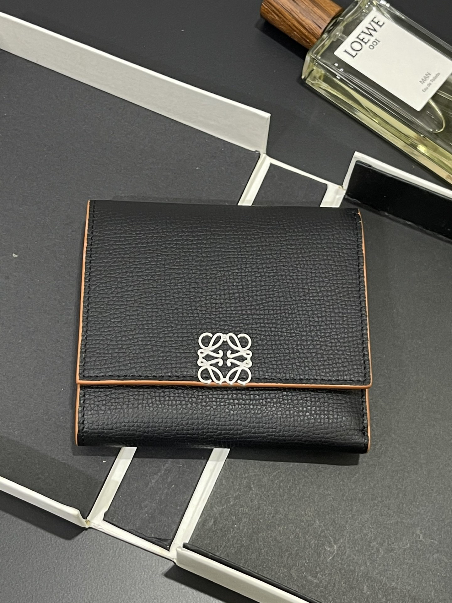 [TOP] LOEWE Wallet 10*11 cm - Black