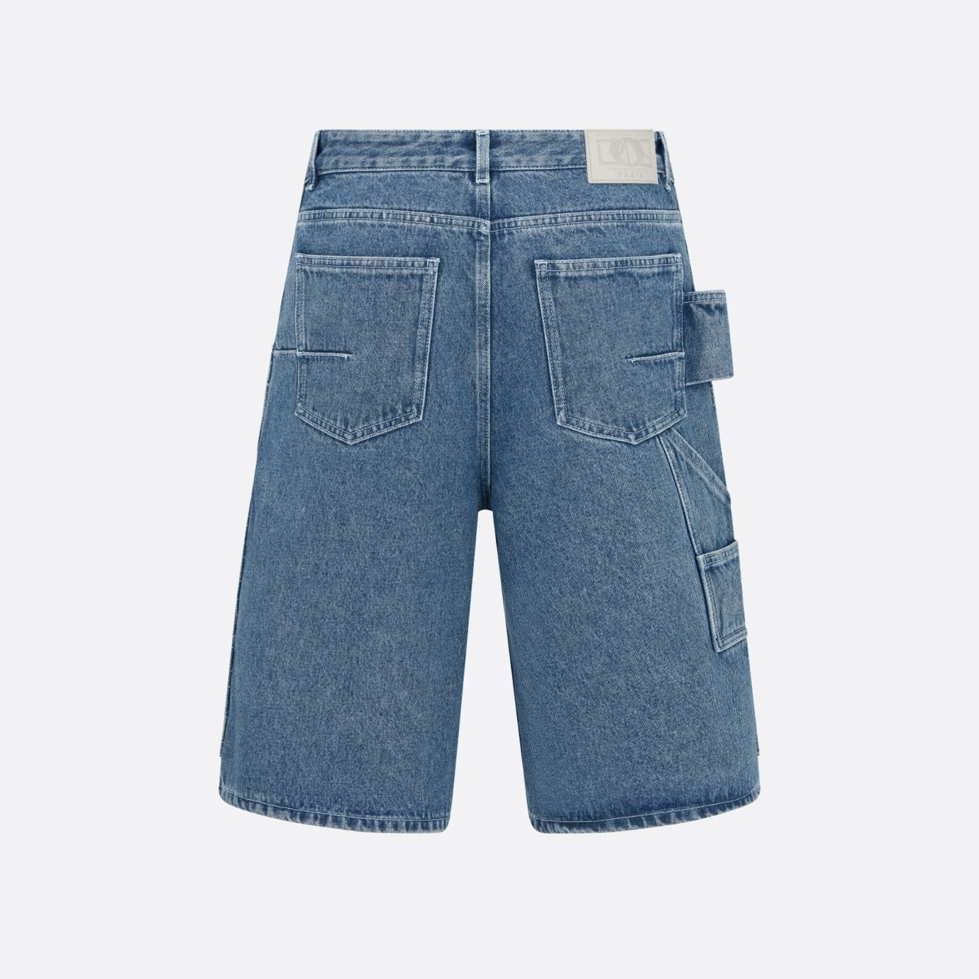Dior blue Clothing Dior Blue Cotton Twill Cannage Check Cargo Shorts #286800 View 2 | Nigo Office