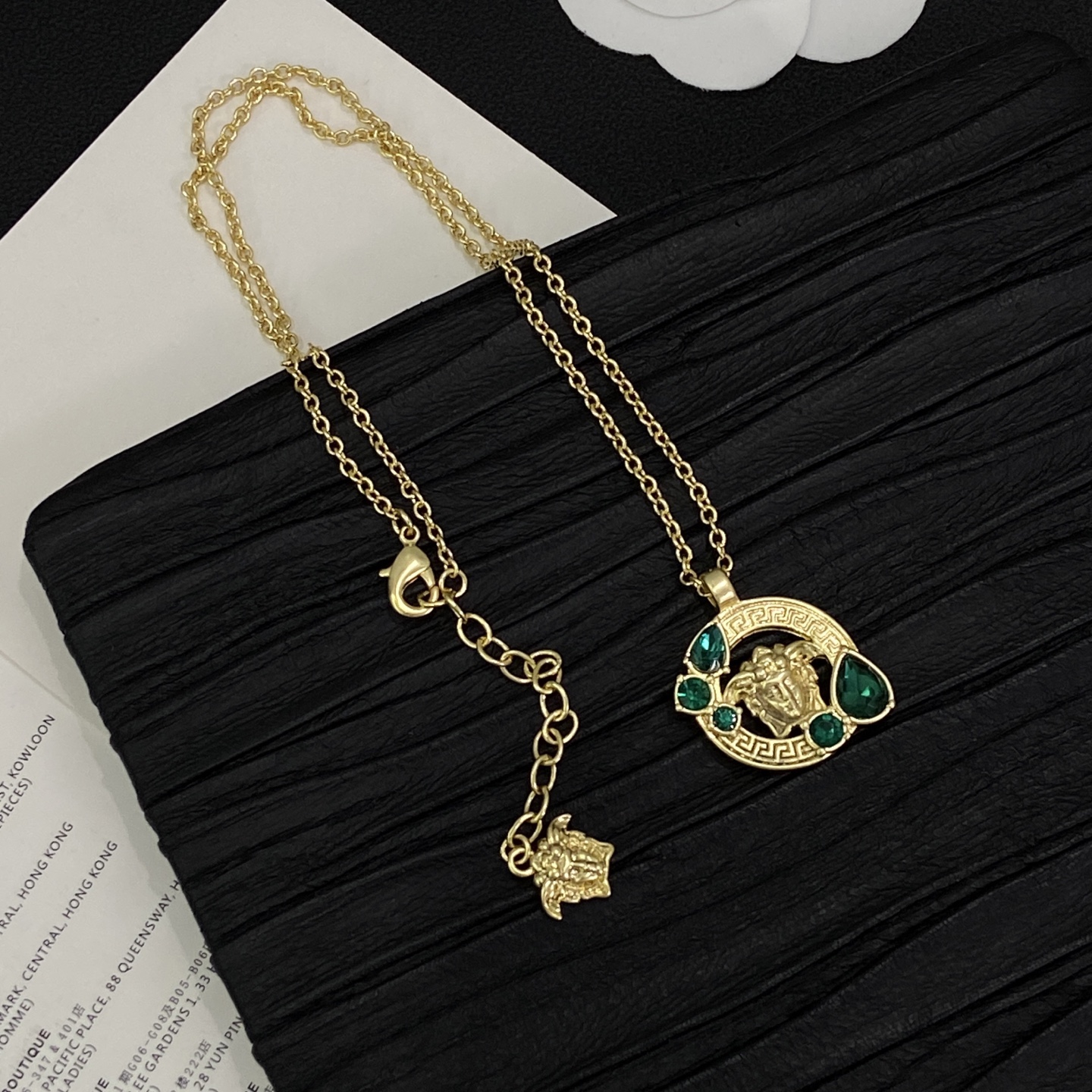 [TOP] VERSACE Earrings + Bracelet + Ring - Gold - 711 Luxury