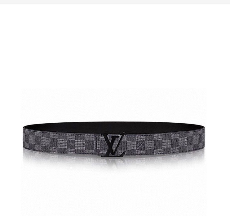 [TOP] Louis Vuitton LV Men's Monogram Eipse Belt 4 cm - Black - 711 Luxury