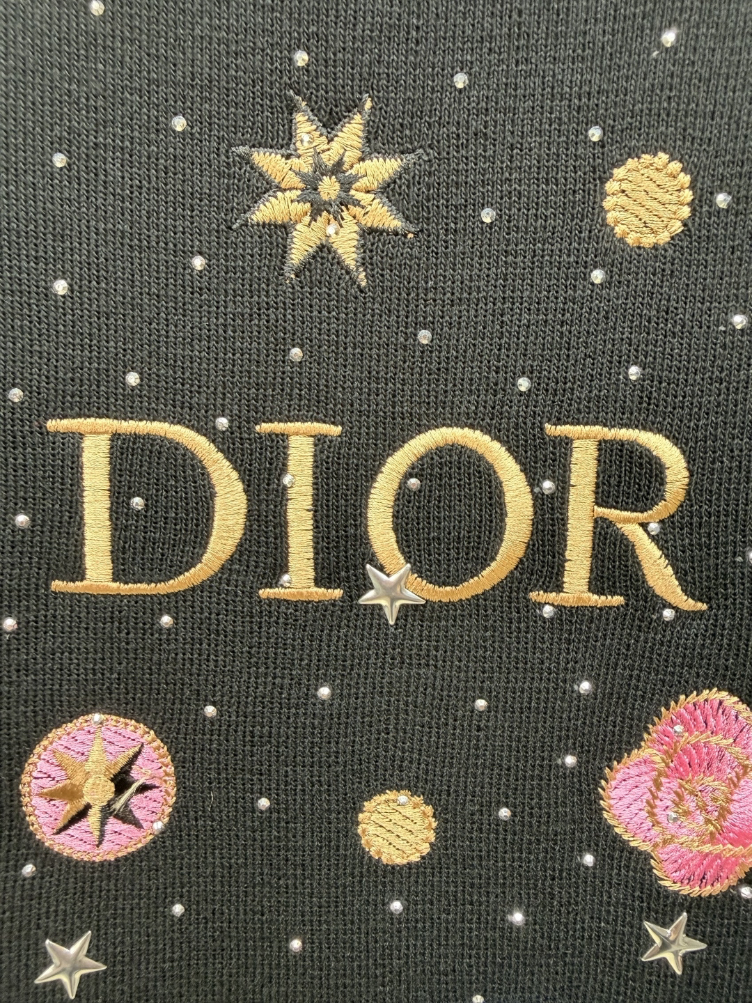 [TOP] Christian Dior Knitwear	-Black