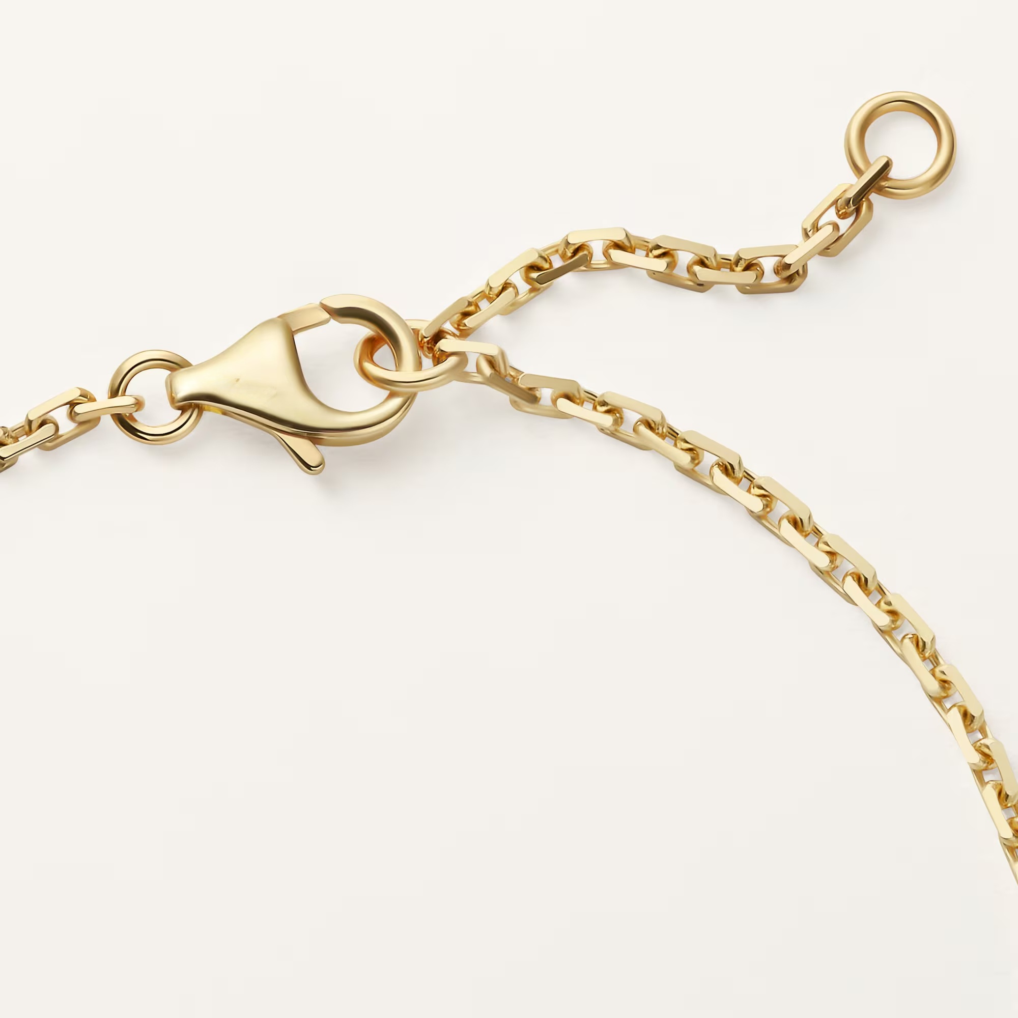Carty Love Luna Loop Bracelet, Yellow Gold, Half-Paved