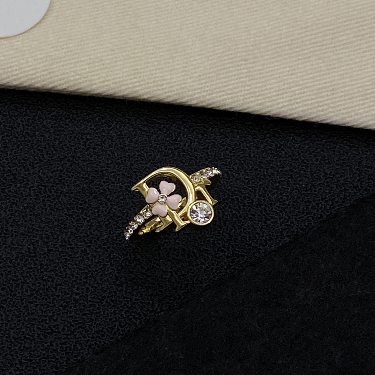 [TOP] Christian Dior Ring - Gold - 711 Luxury
