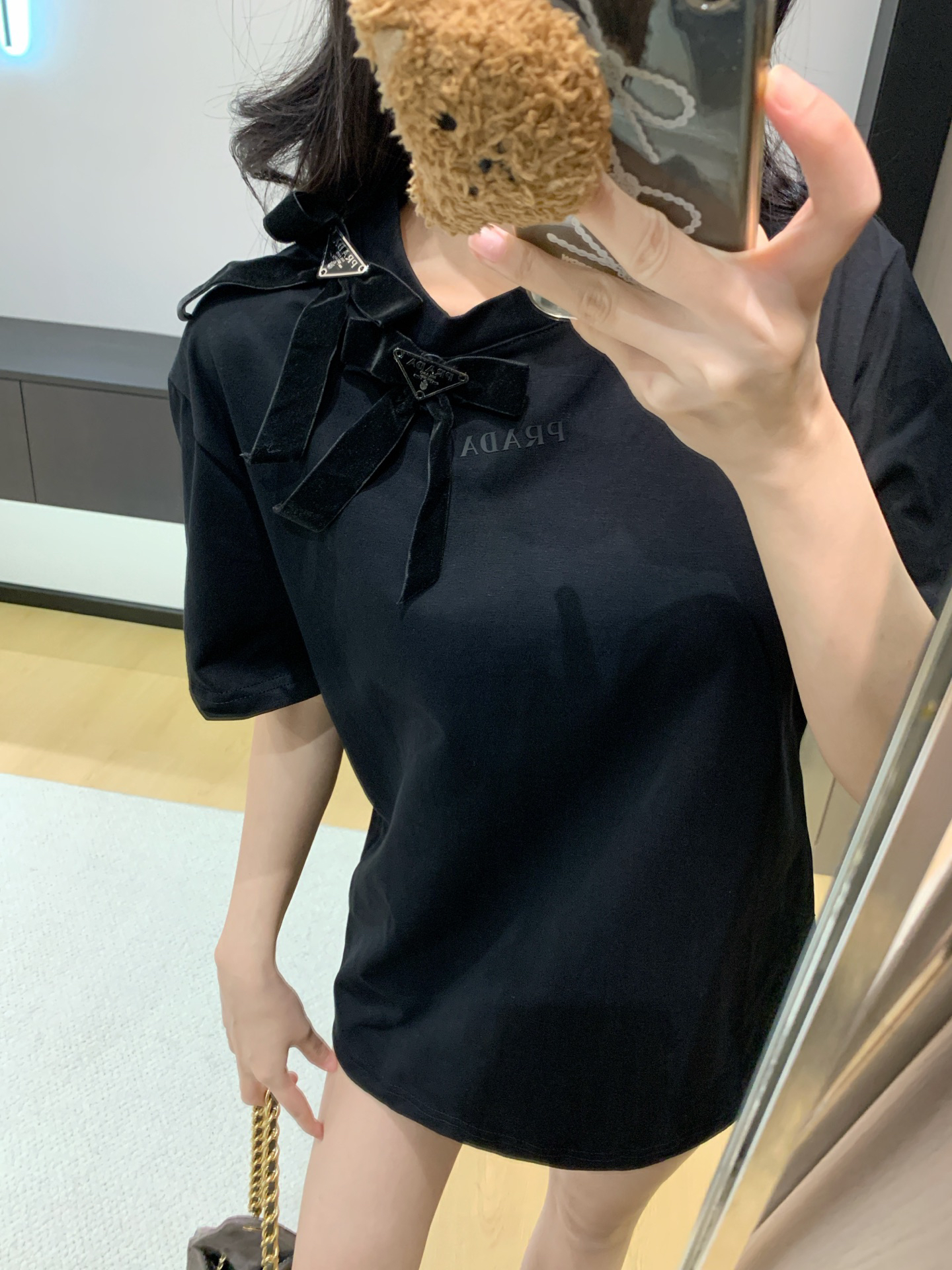 [TOP] PRADA T-shirt - Black