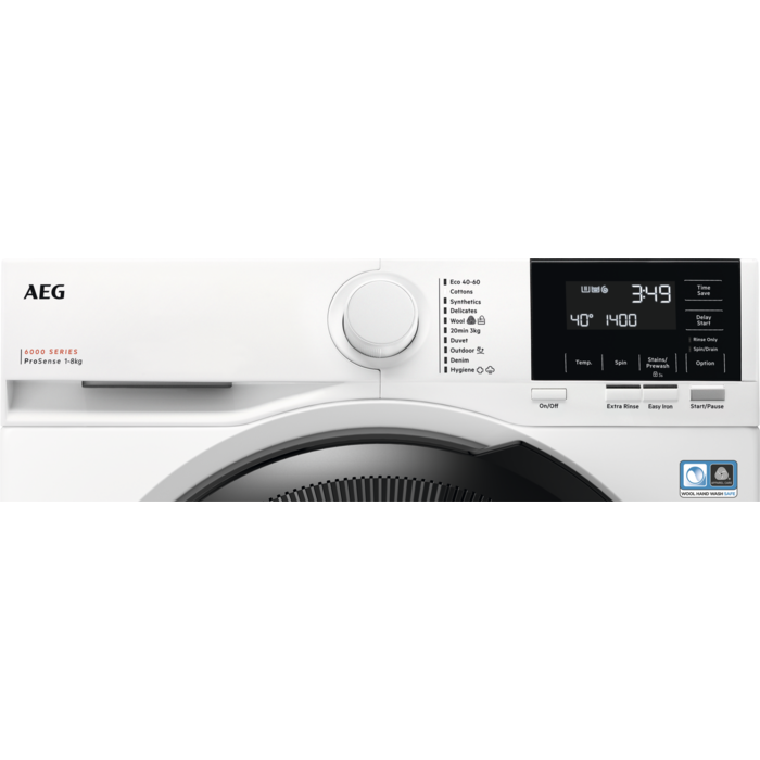 AEG LFR61844B 6000 ProSense® 8 kg Washing Machine