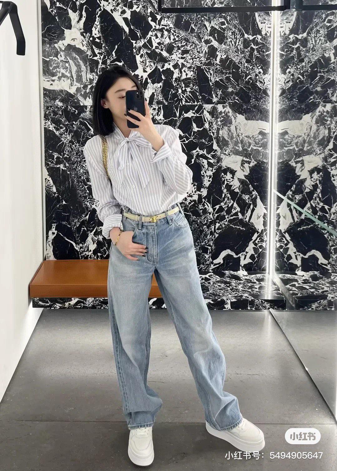 [TOP] CELINE  Shirt - Blue