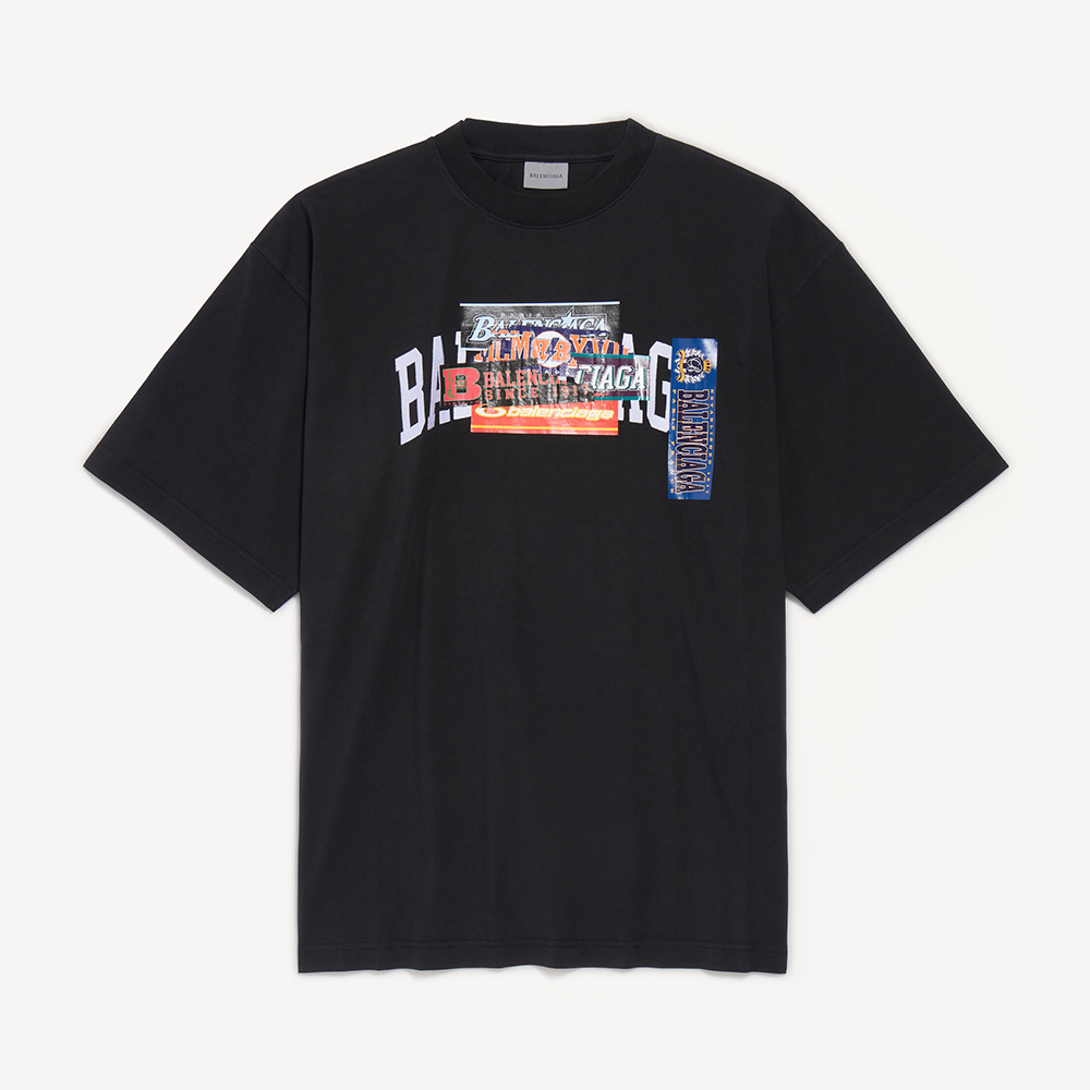 Balenciaga Clothing Balenciaga Bumper Stickers Medium Fit T-shirt #385739 | Nigo Office