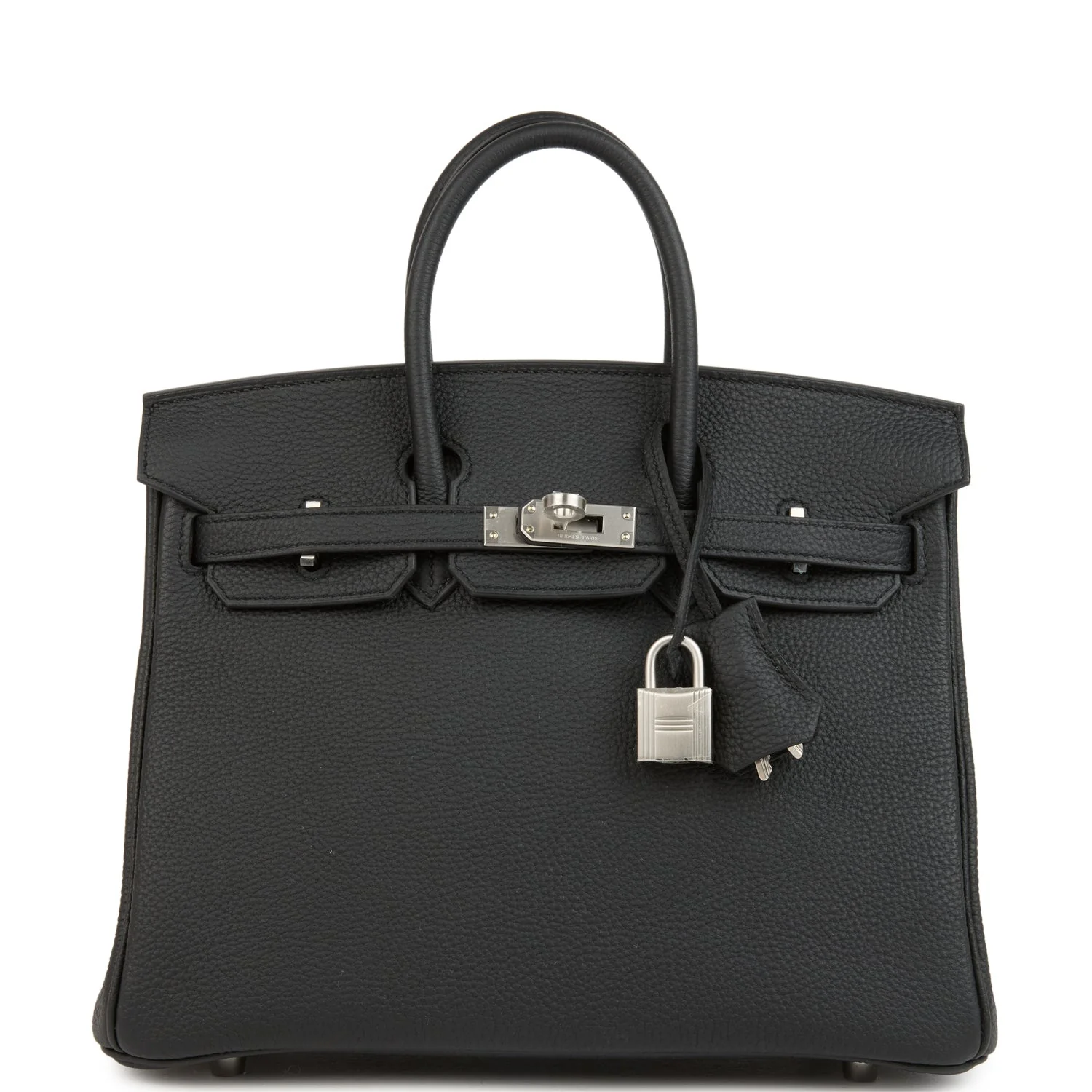 Hermes BirkinBlack Togo Brushed Palladium Hardware