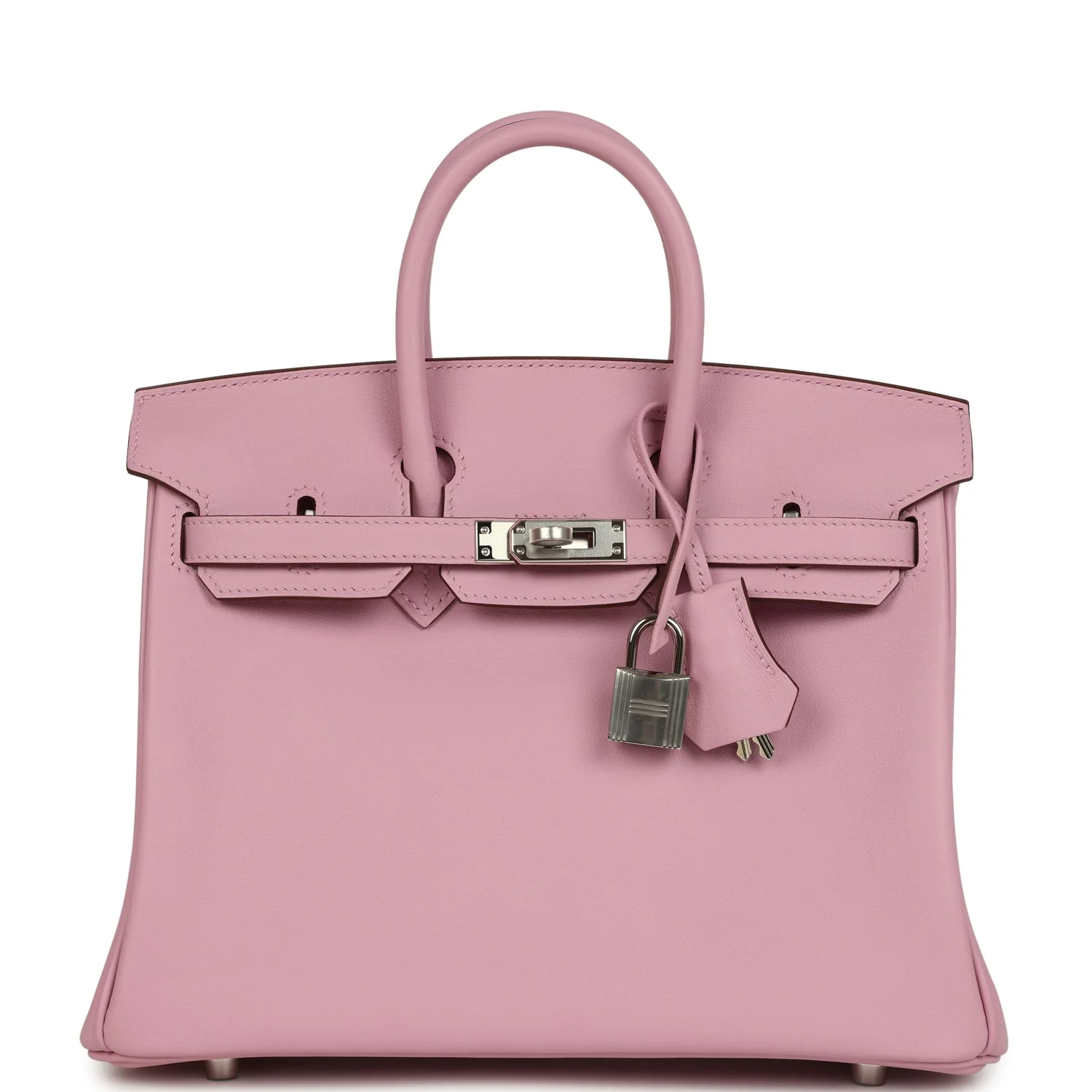 Hermes BirkinMauve Sylvestre Swift Palladium Hardware