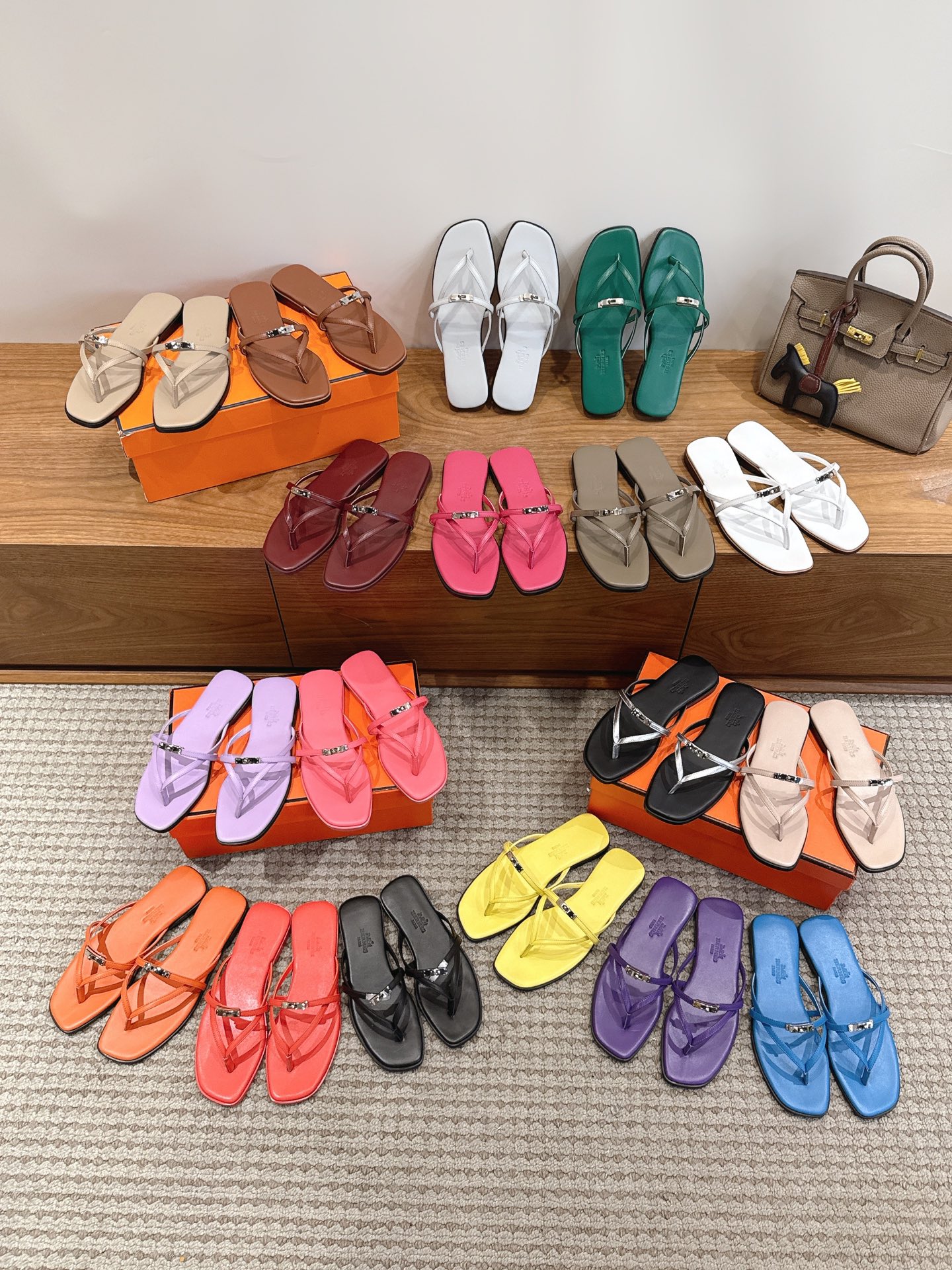 [TOP] HERMES Miss Sandals - 18 Colors