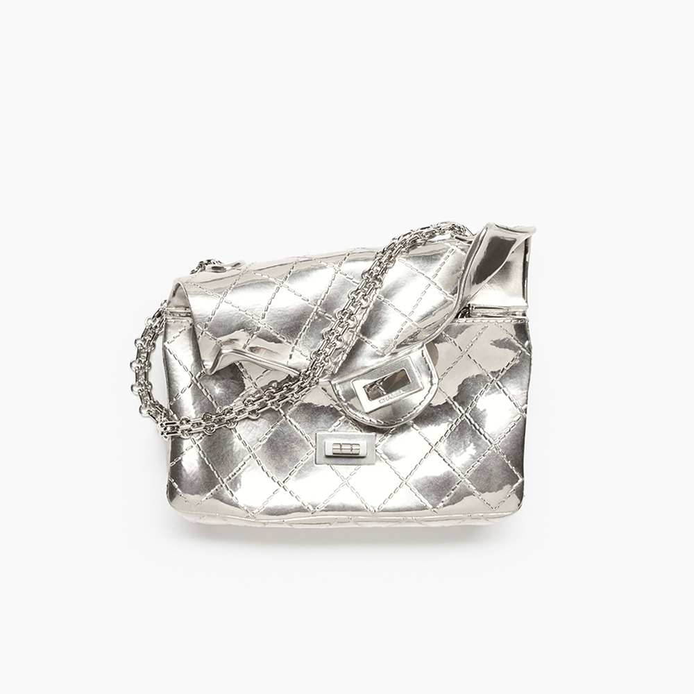 Chanel gold Accessory CHANEL Small 2.55 minaudiere Gold-tone metal gold #387951 View 2 | Nigo Office