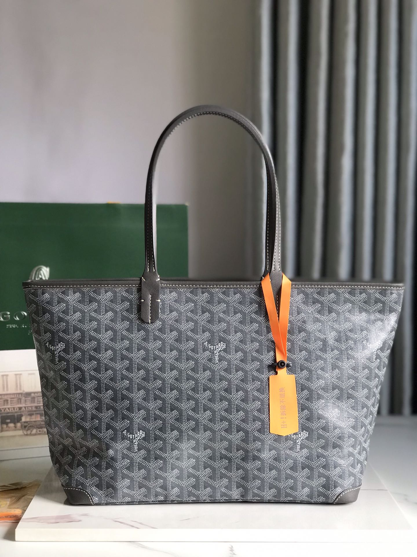 [TOP] Goyard Artois Bag 41-30x23.5x13cm - Gray - 711 Luxury